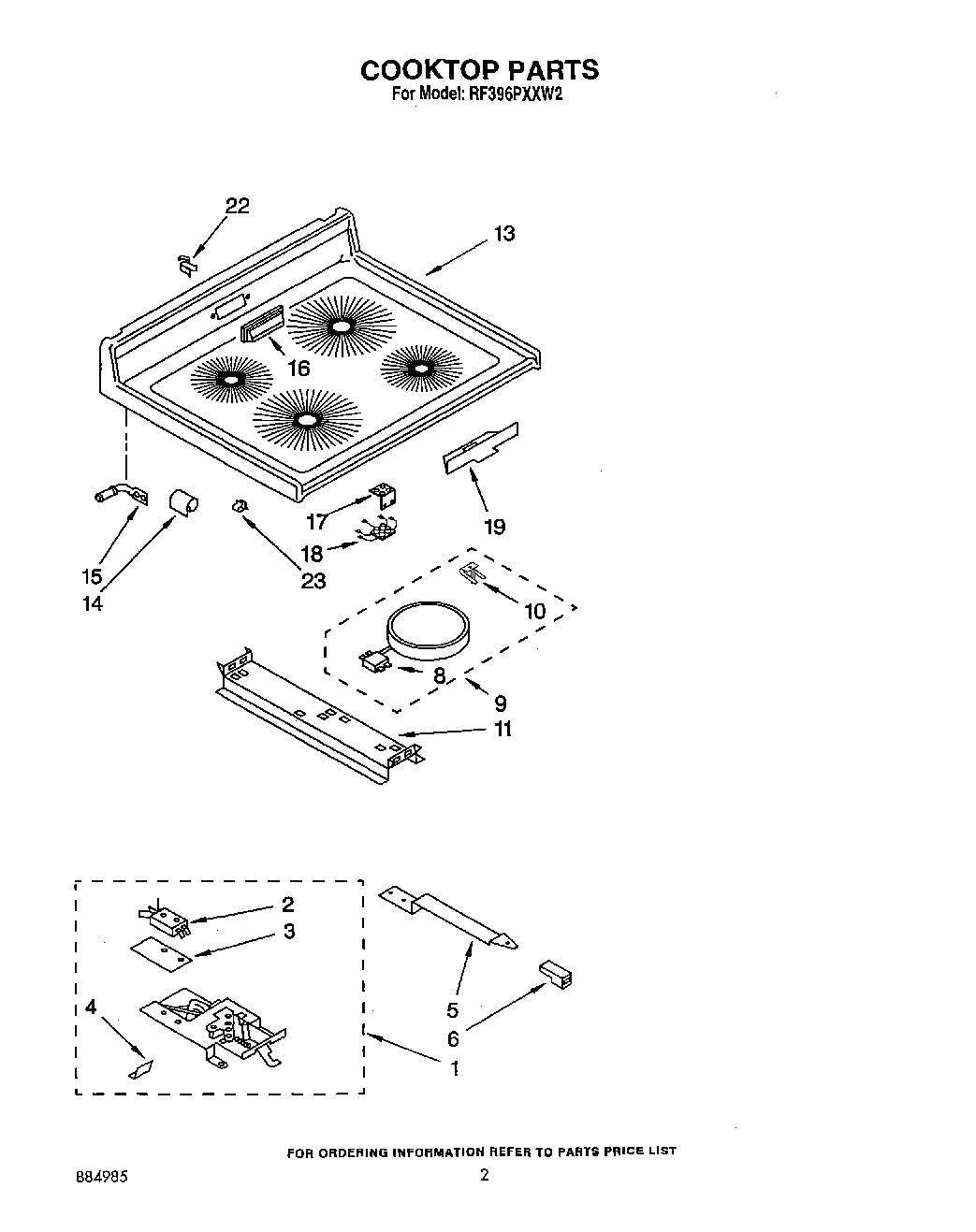 02 - COOKTOP, LIT/OPTIONAL
