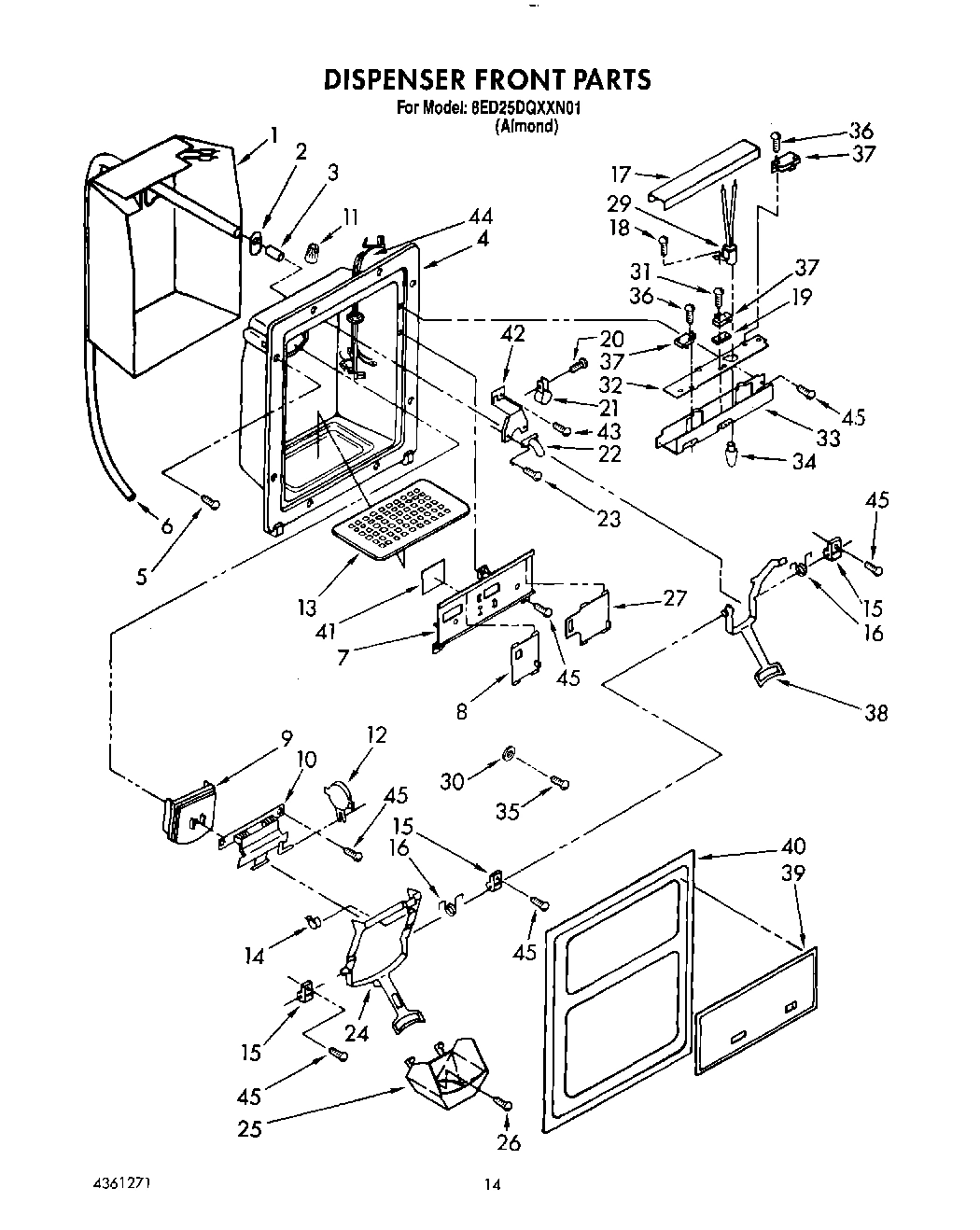 09 - DISPENSER FRONT