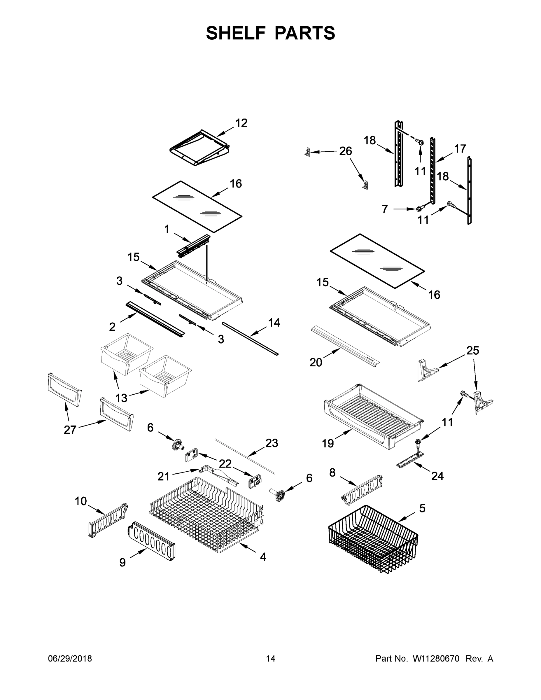 08 - SHELF PARTS