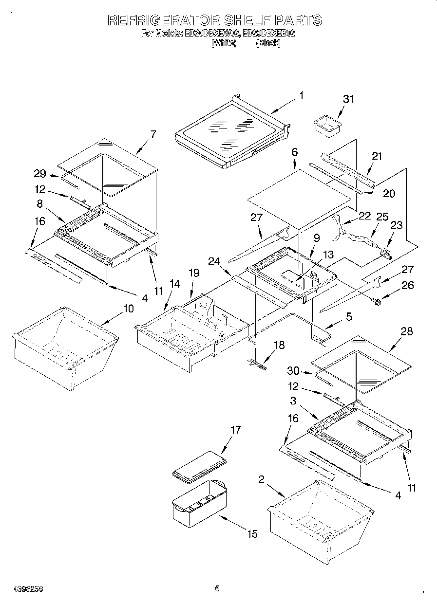03 - REFRIGERATOR SHELF