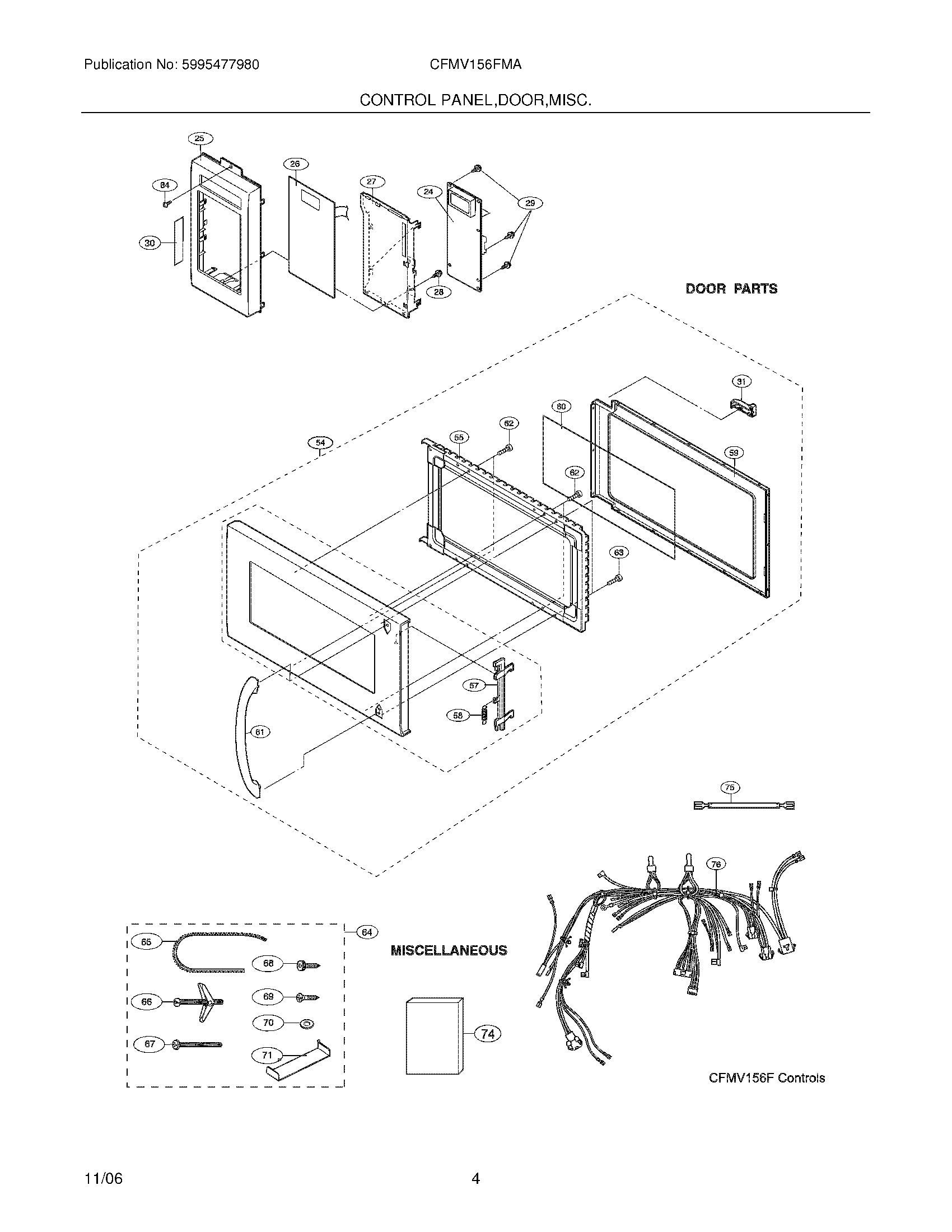 05 - CONTROL PANEL/DOOR/MISC