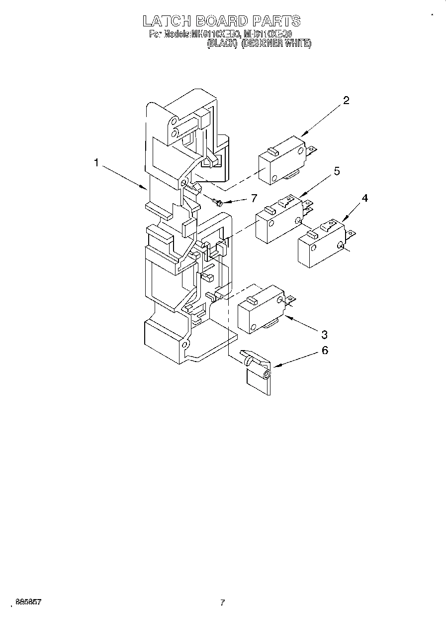 06 - LATCH BOARD