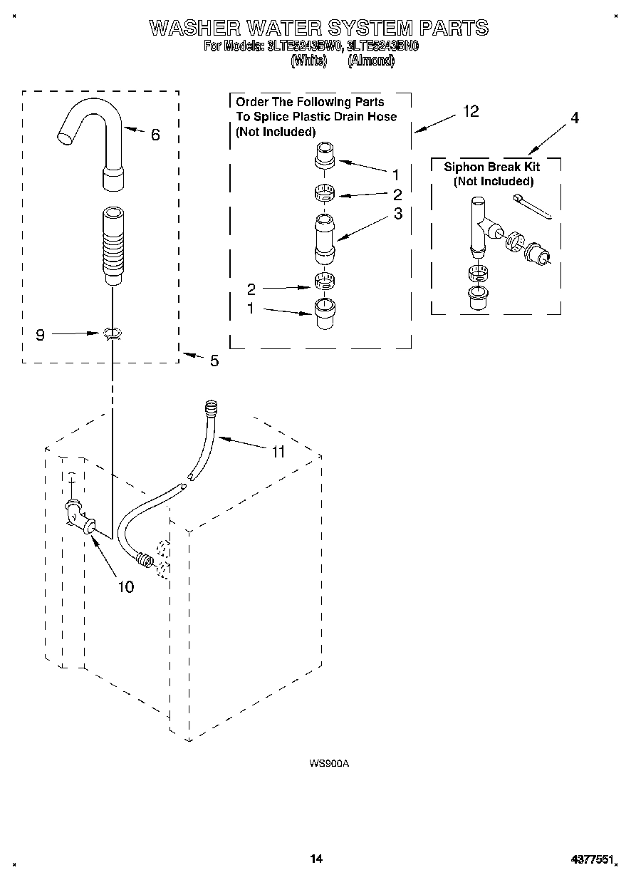 11 - WASHER WATER SYSTEM