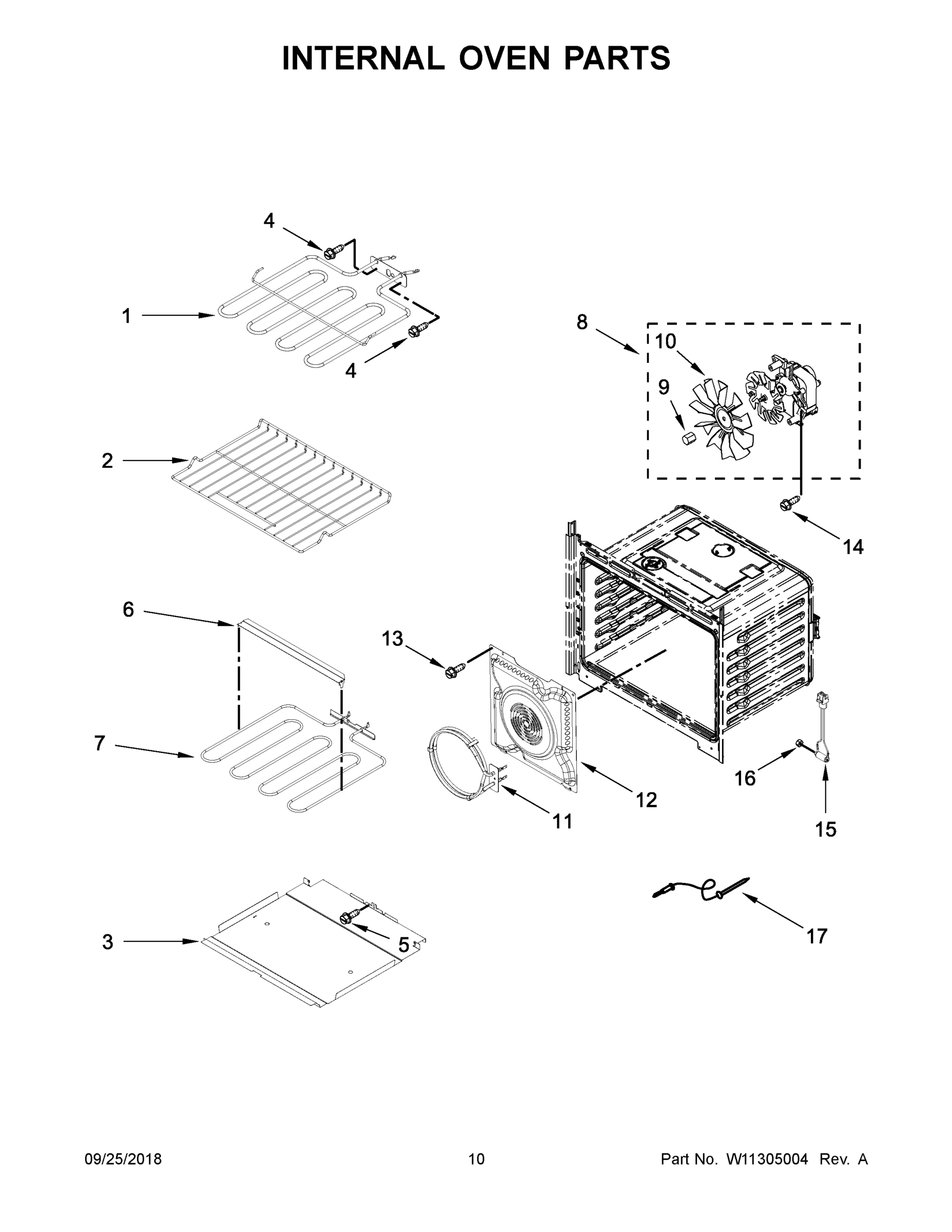 06 - INTERNAL OVEN PARTS
