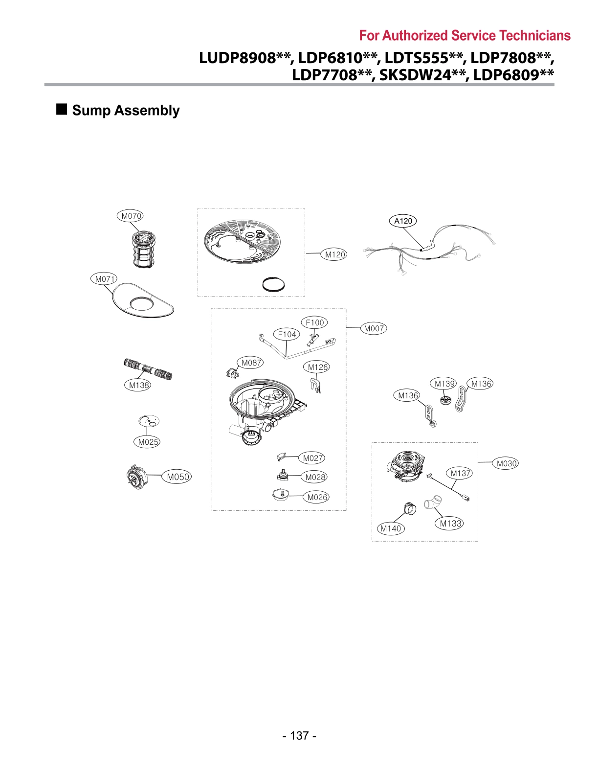 SUMP ASSEMBLY