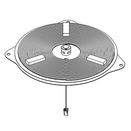 W11495033 Whirlpool Hotplate Assembly