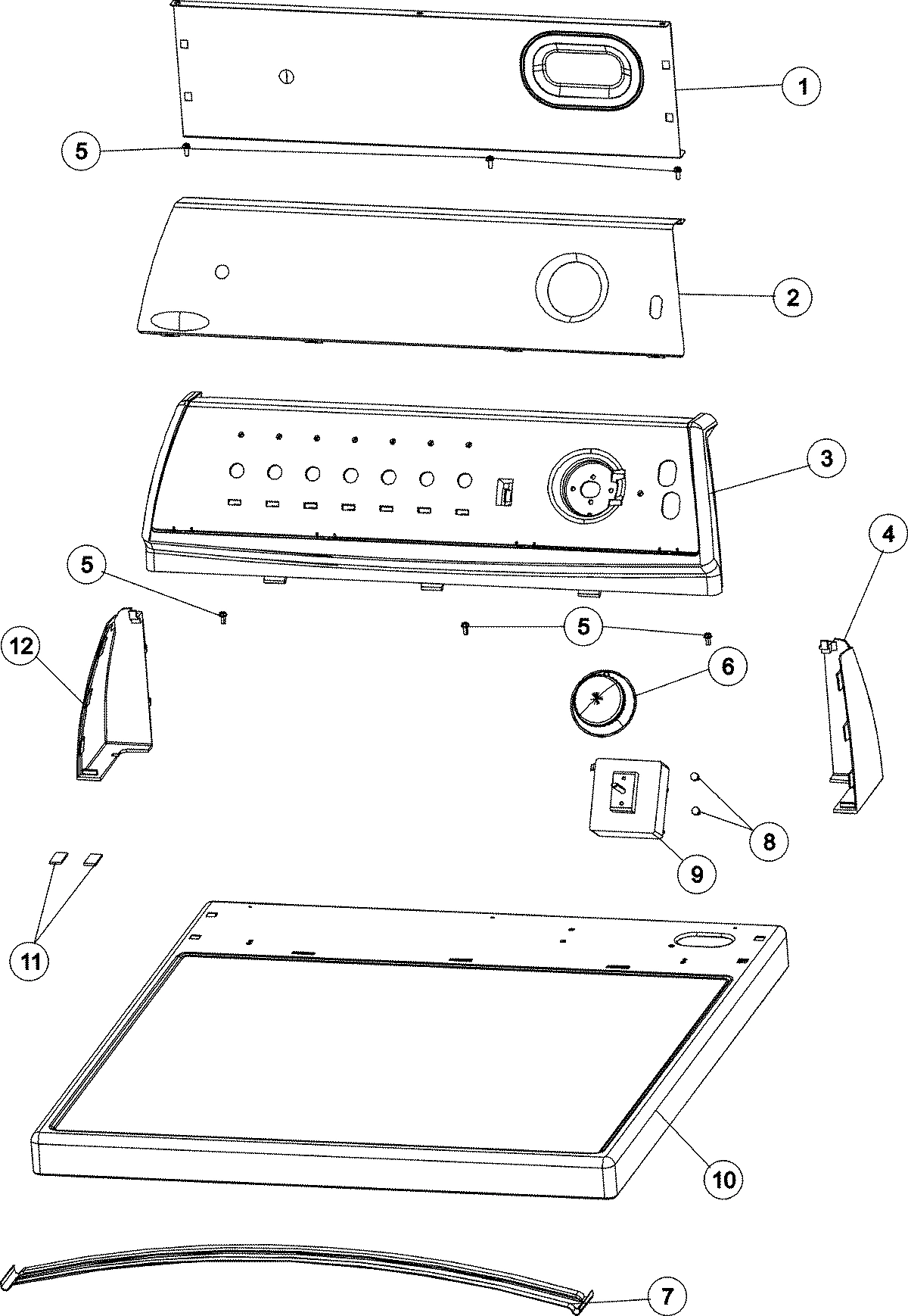 03 - CONTROL PANEL & TOP