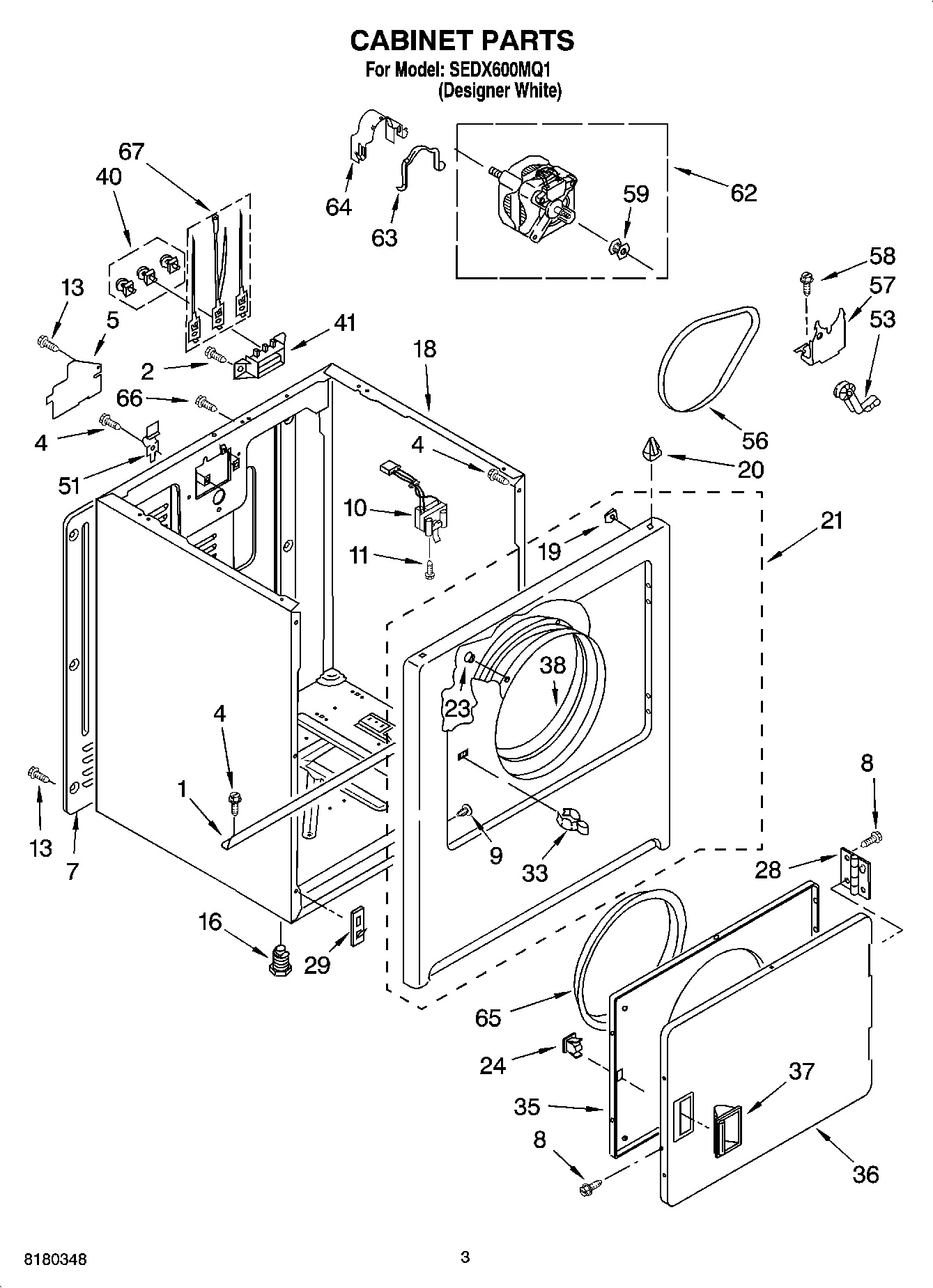 02 - CABINET PARTS