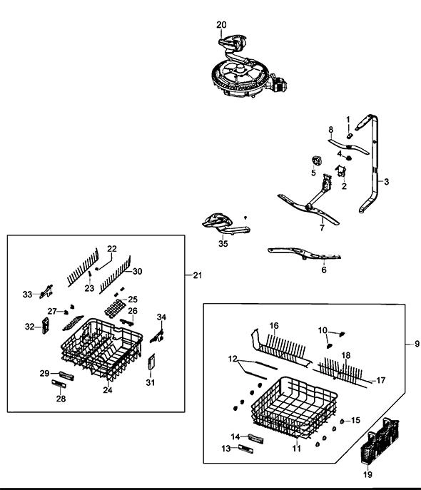 WASH ASSY