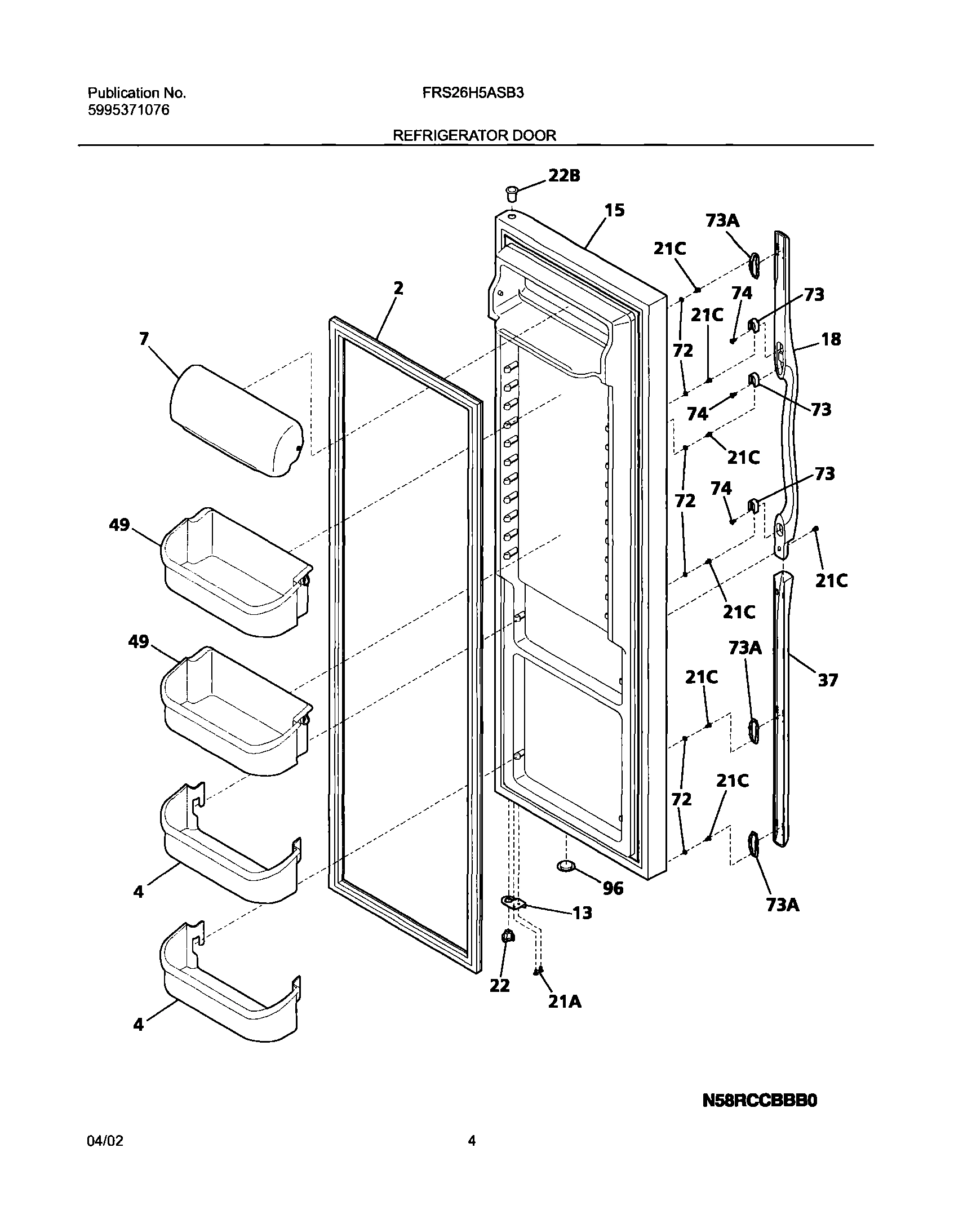 05 - REFRIGERATOR DOOR