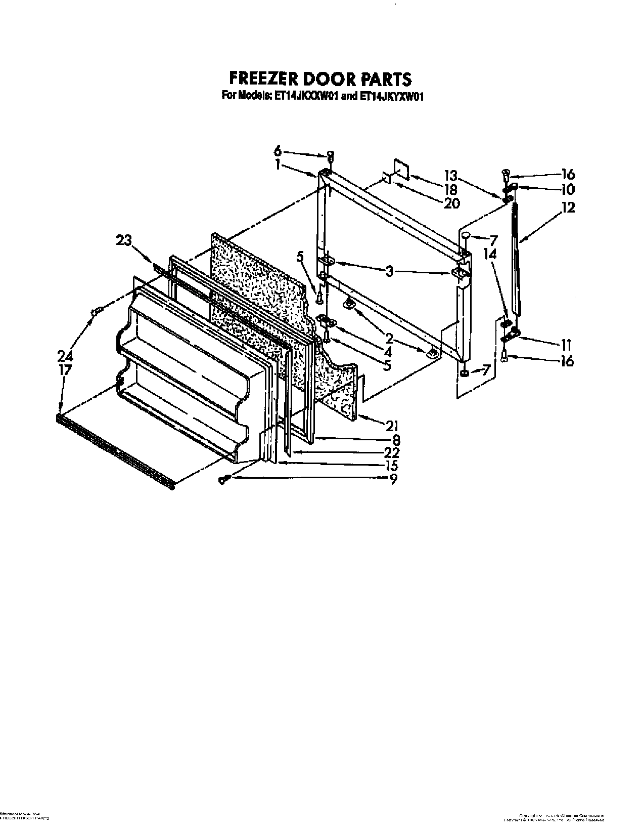 06 - FREEZER DOOR