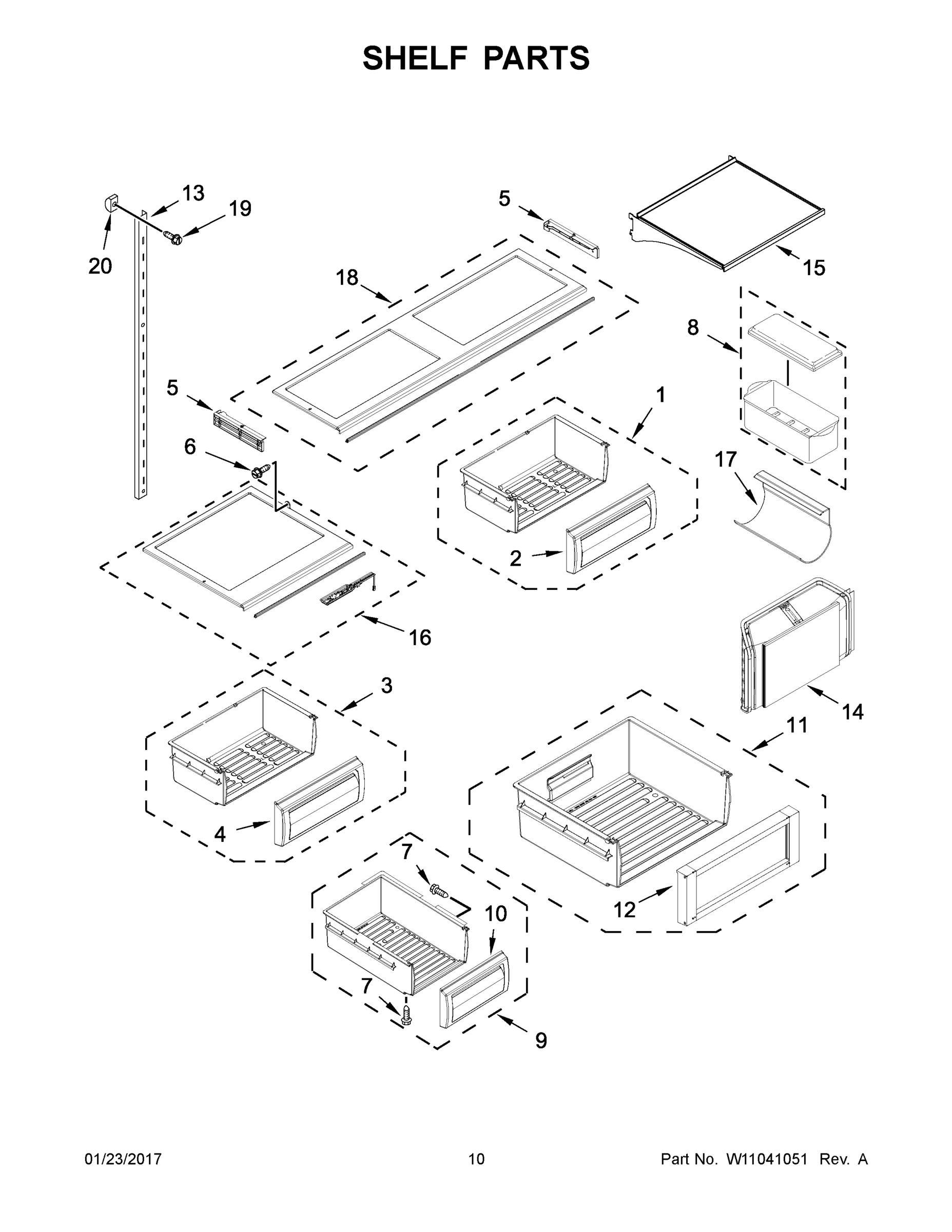 06 - SHELF PARTS