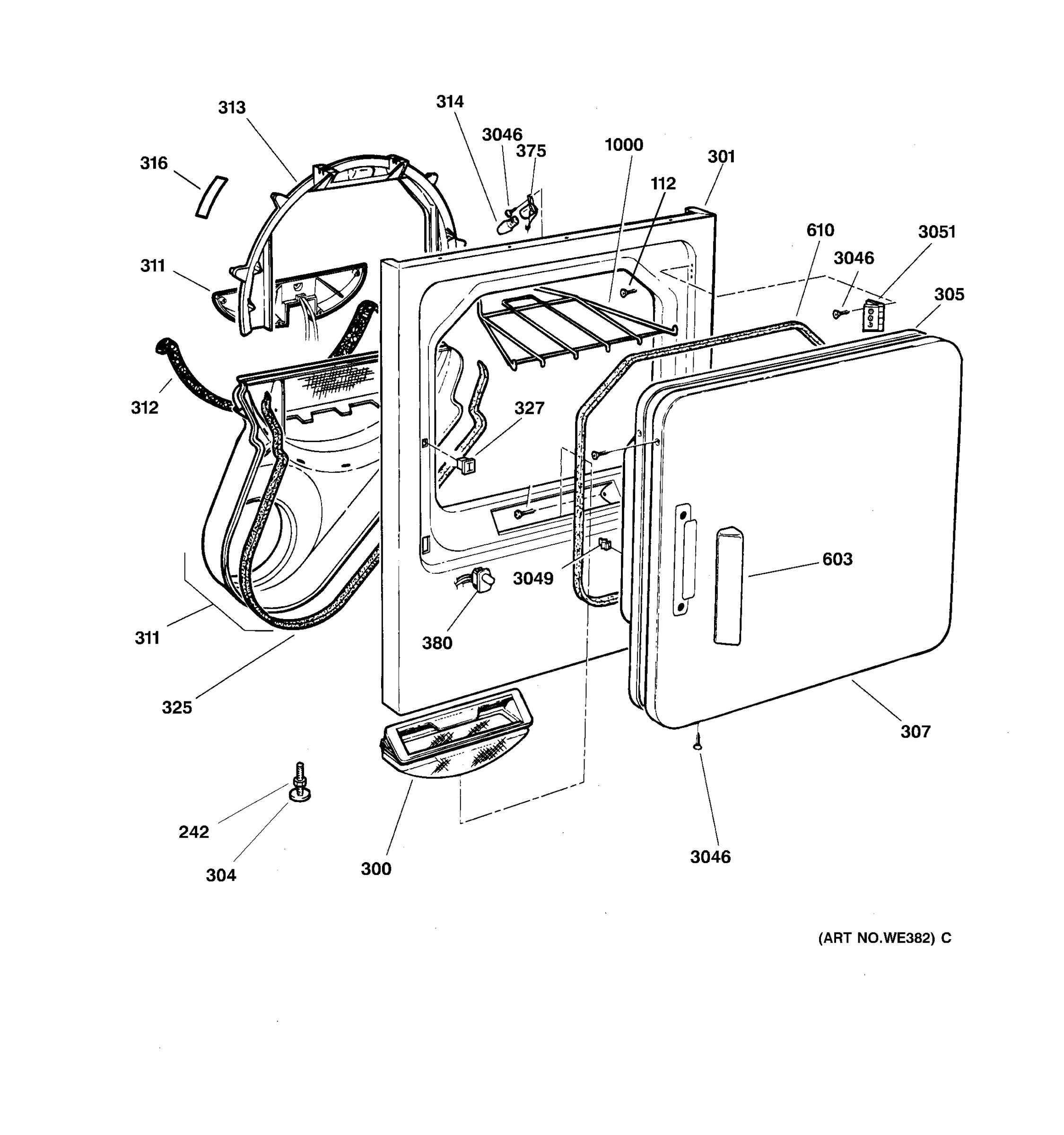 FRONT PANEL & DOOR