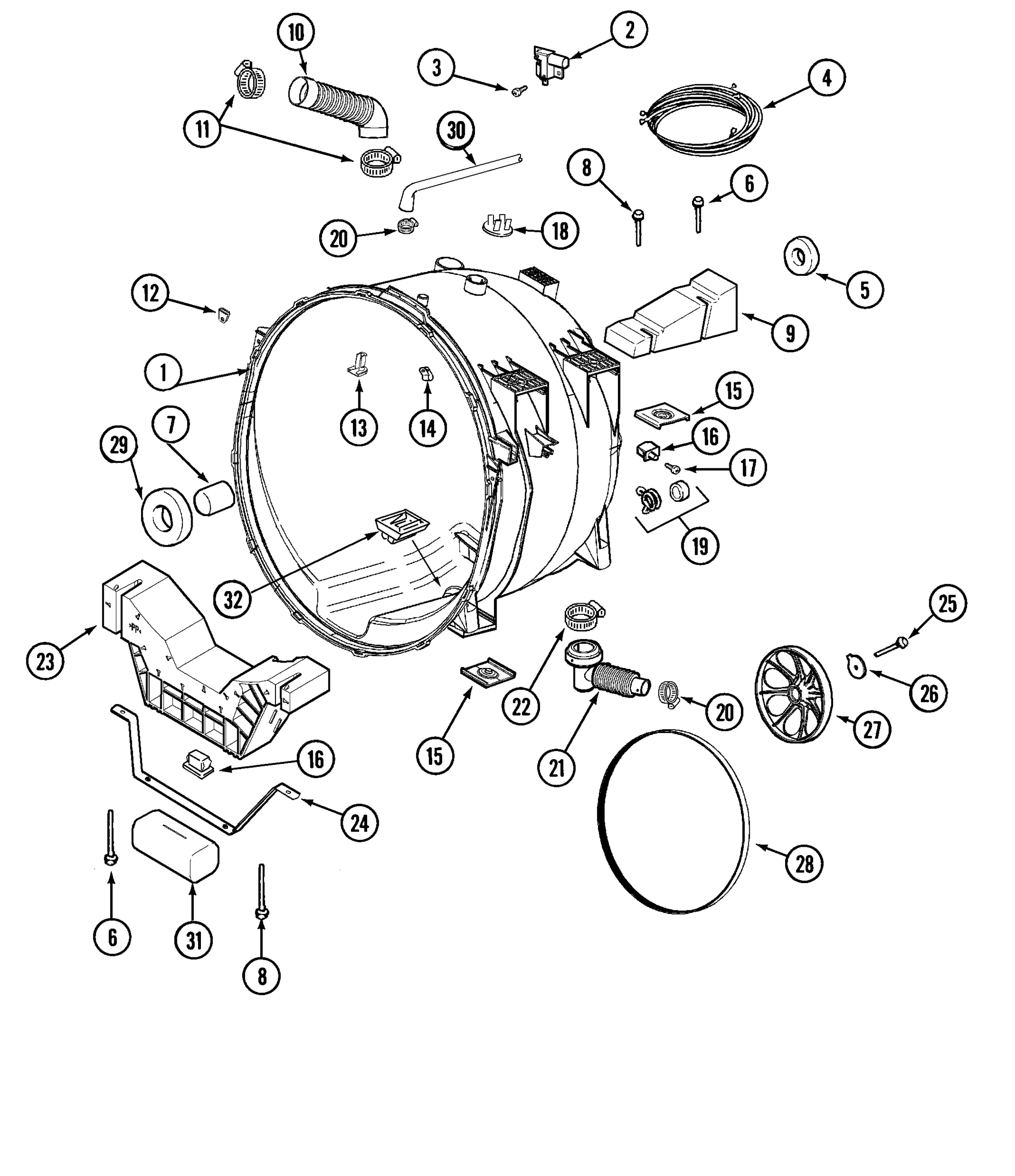 06 - OUTER TUB