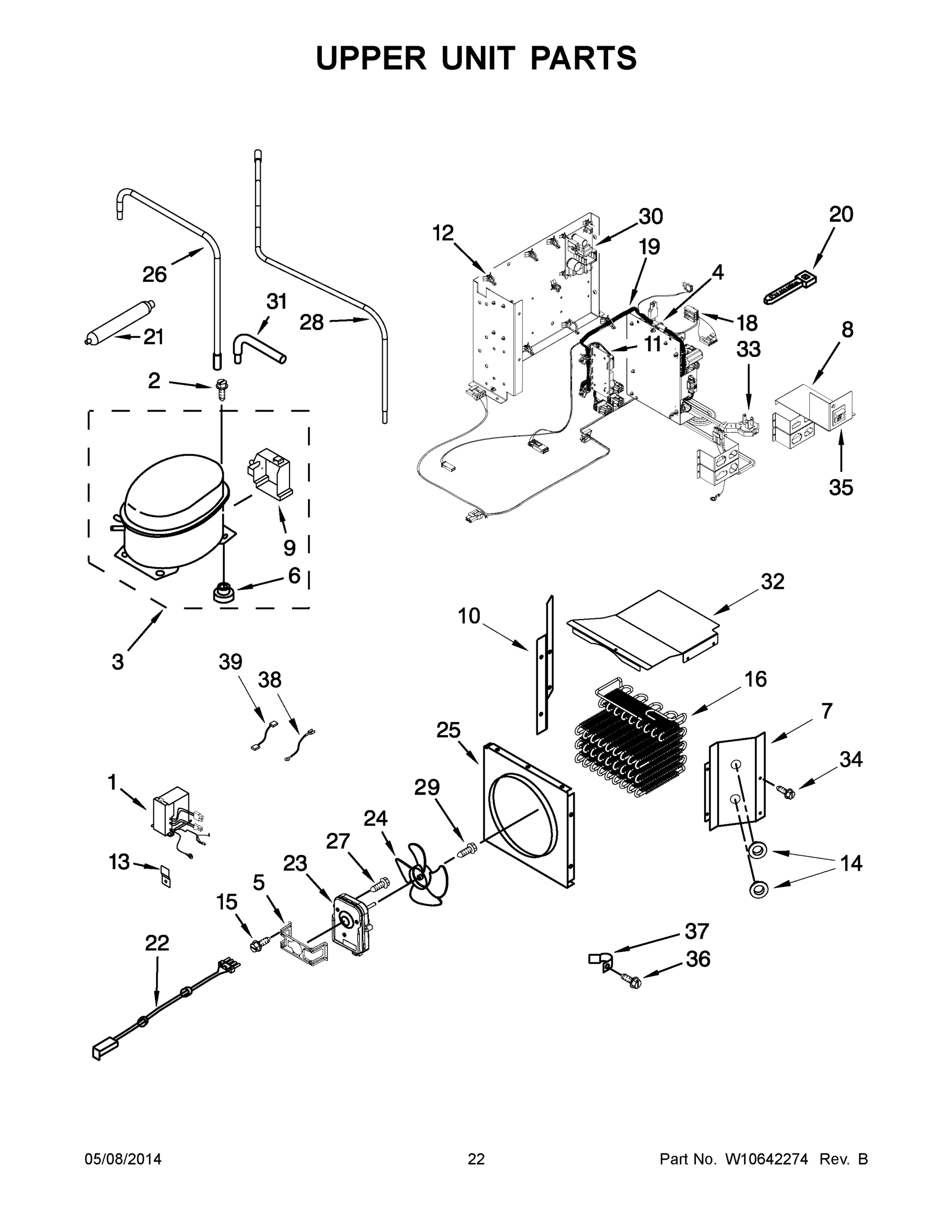 12 - UPPER UNIT PARTS