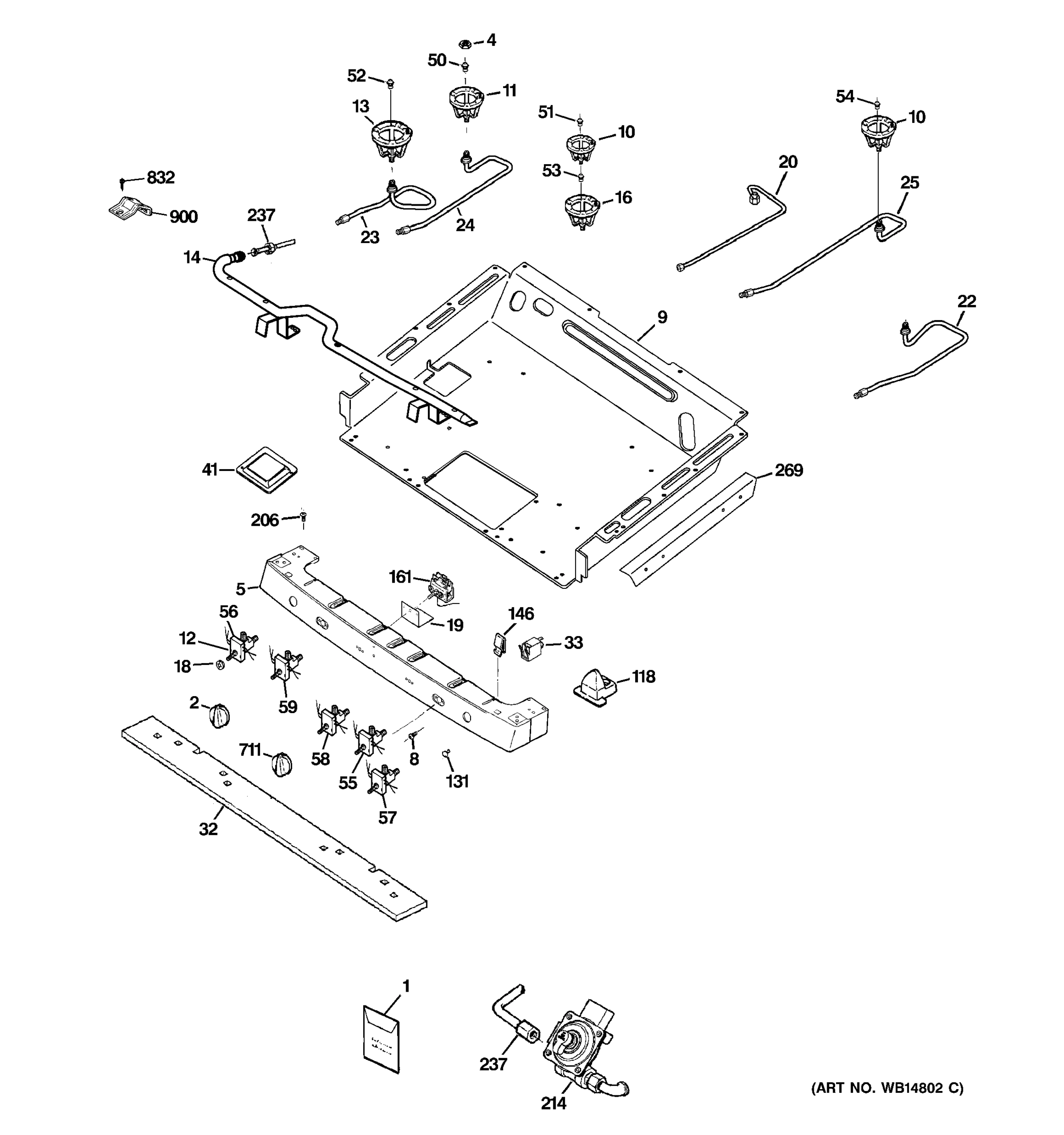 GAS & BURNER PARTS