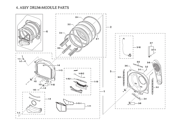 DRUM-MODULE PARTS ASSY