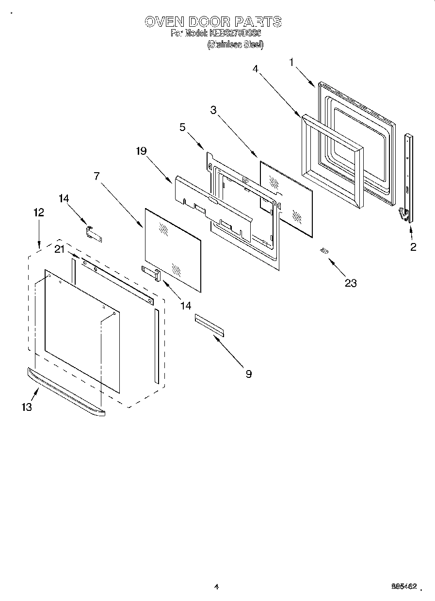 03 - OVEN DOOR