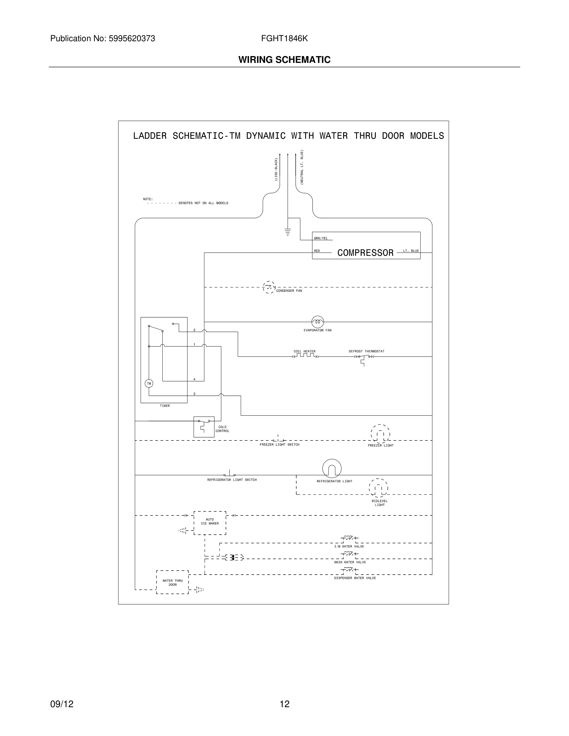 12 - WIRING SCHEMATIC