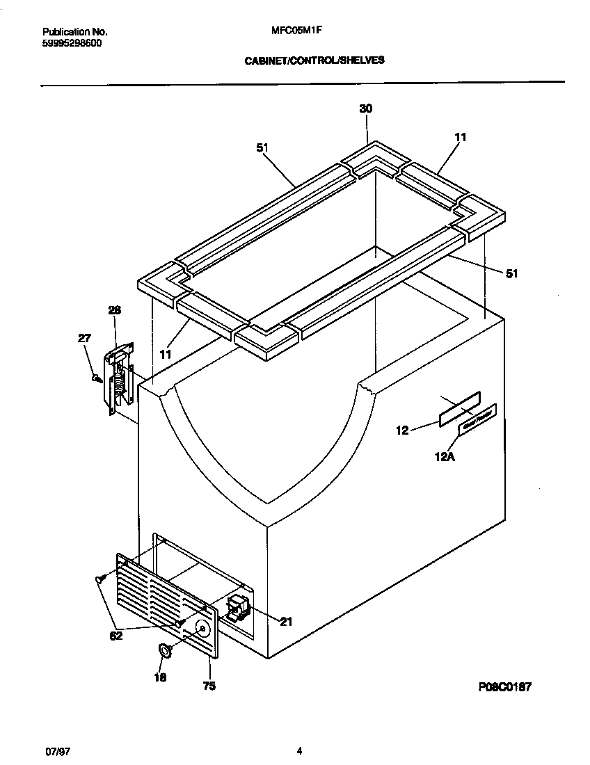 03 - CABINET/CONTROL/SHELVES
