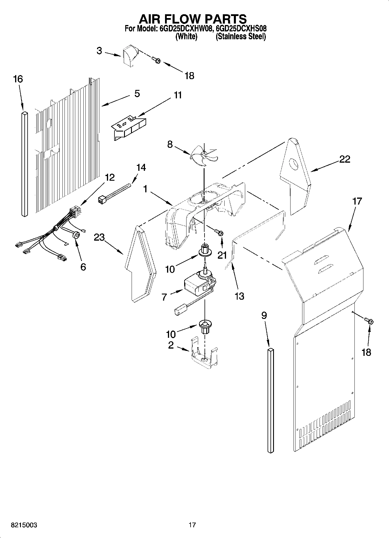 10 - AIR FLOW PARTS