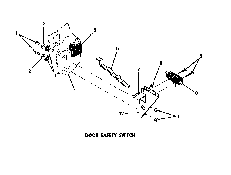 14 - DOOR SAFETY SWITCH