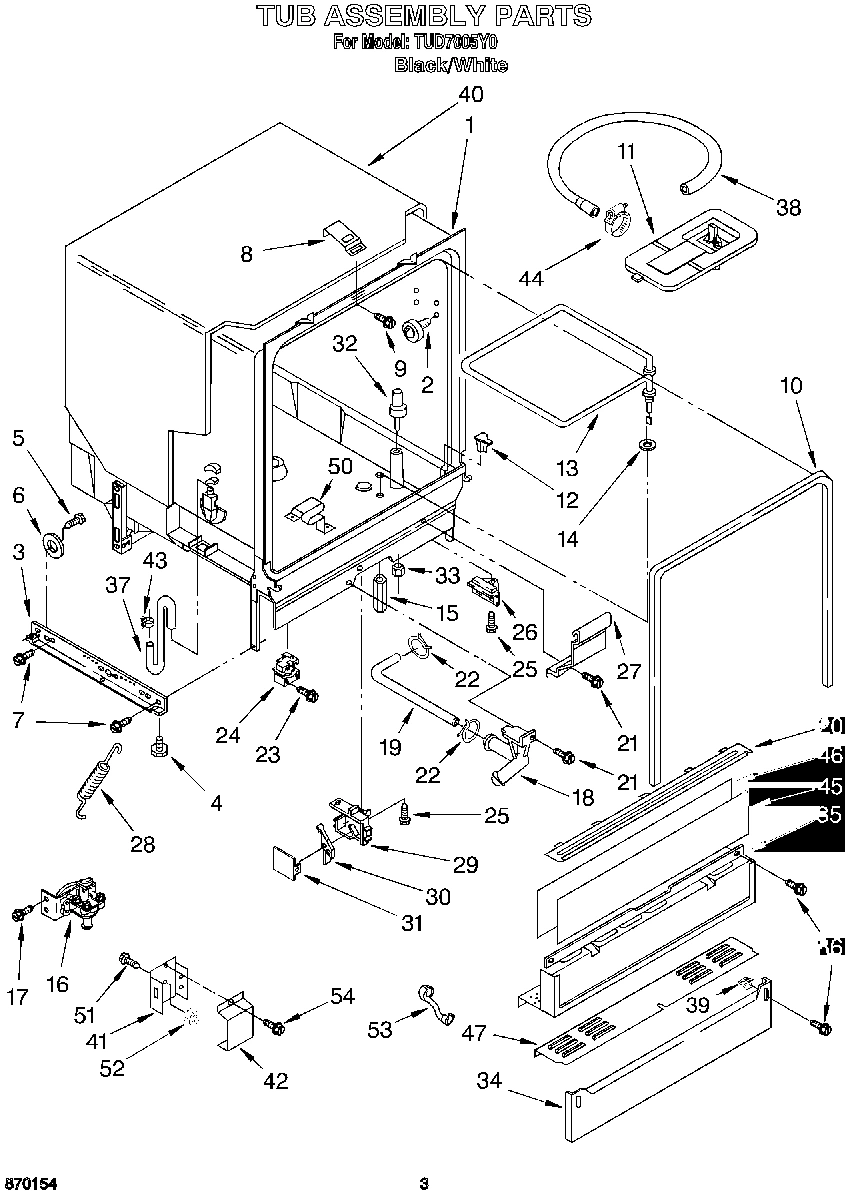 03 - TUB ASSEMBLY