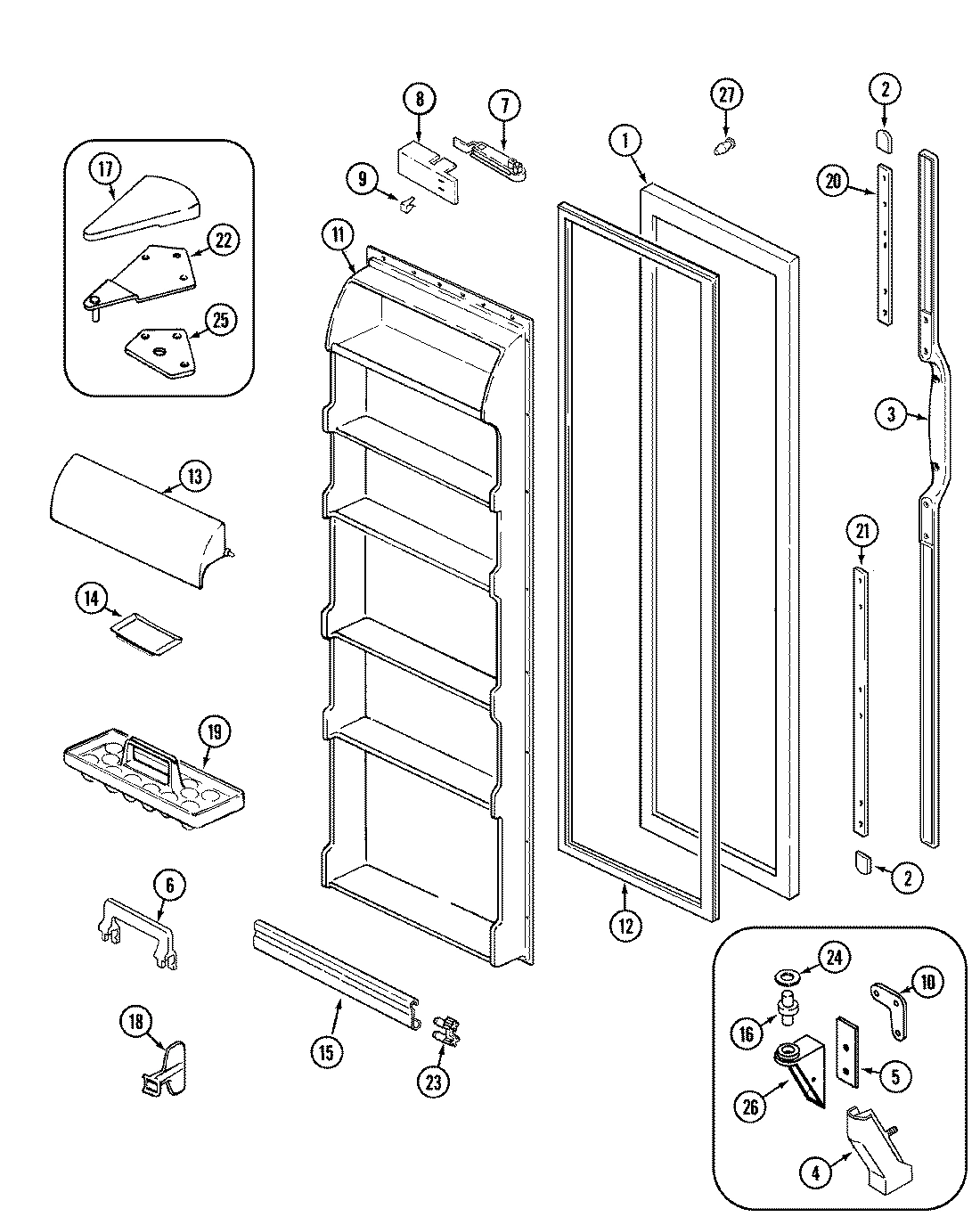 04 - FRESH FOOD DOOR