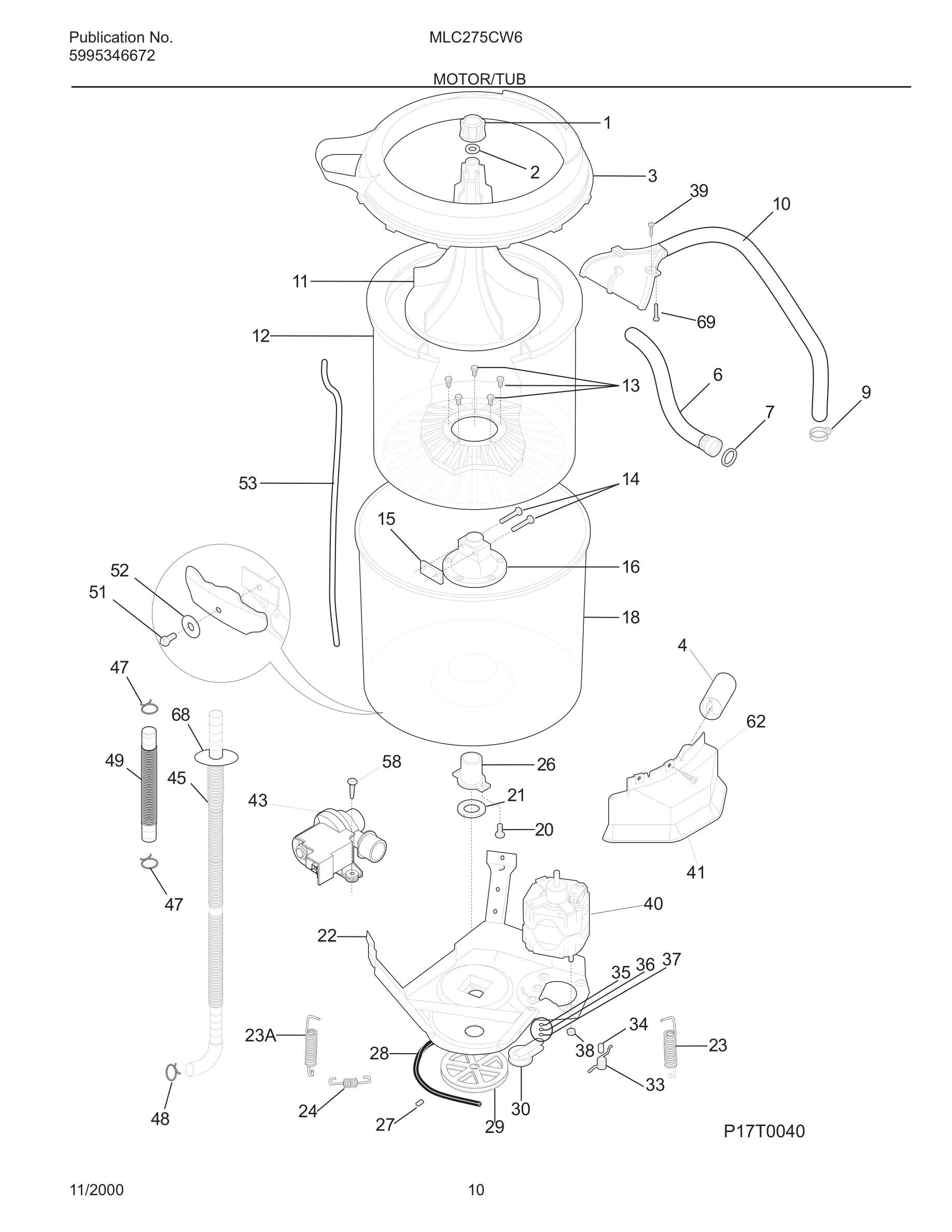11 - MOTOR/TUB