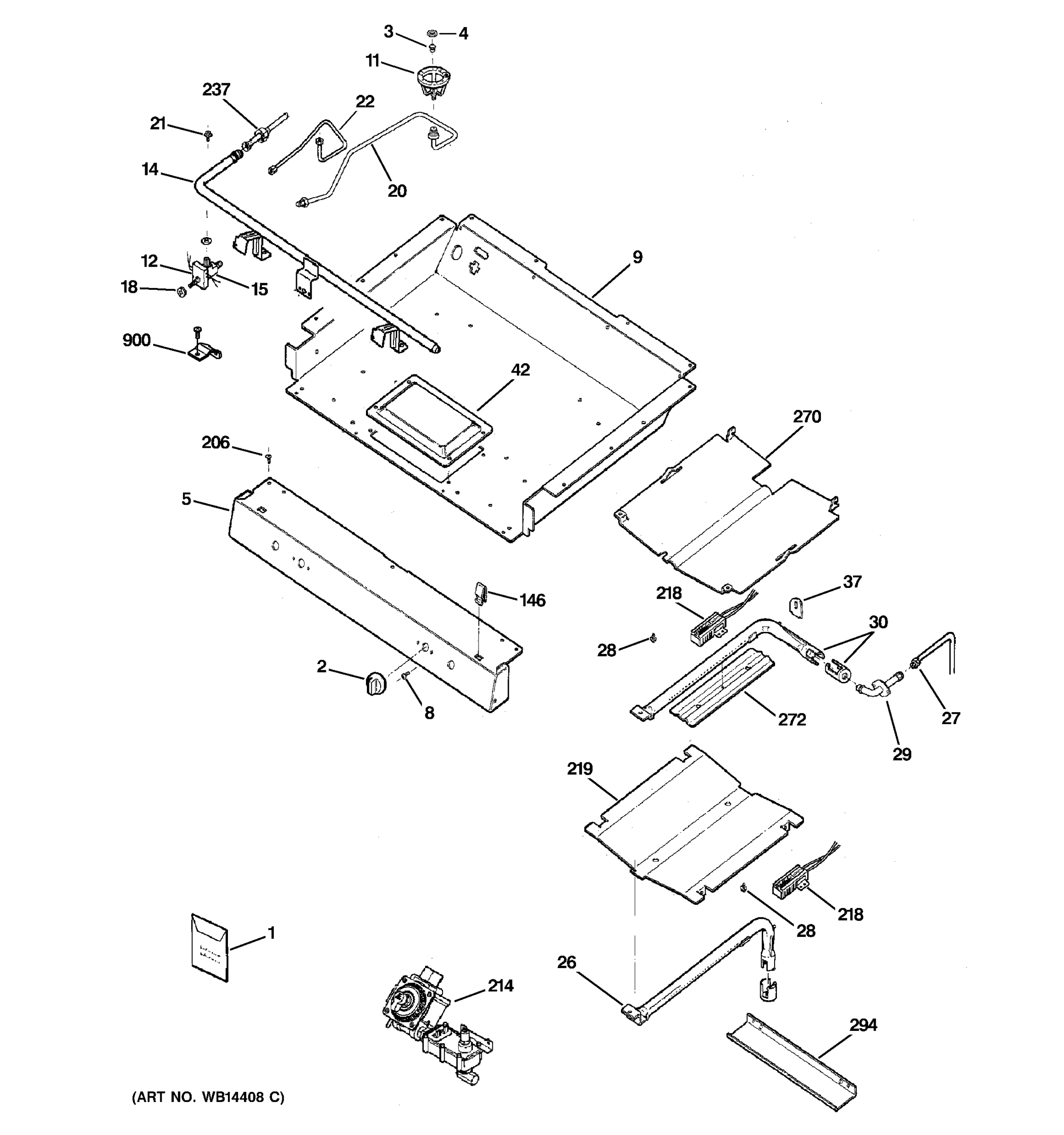 GAS & BURNER PARTS
