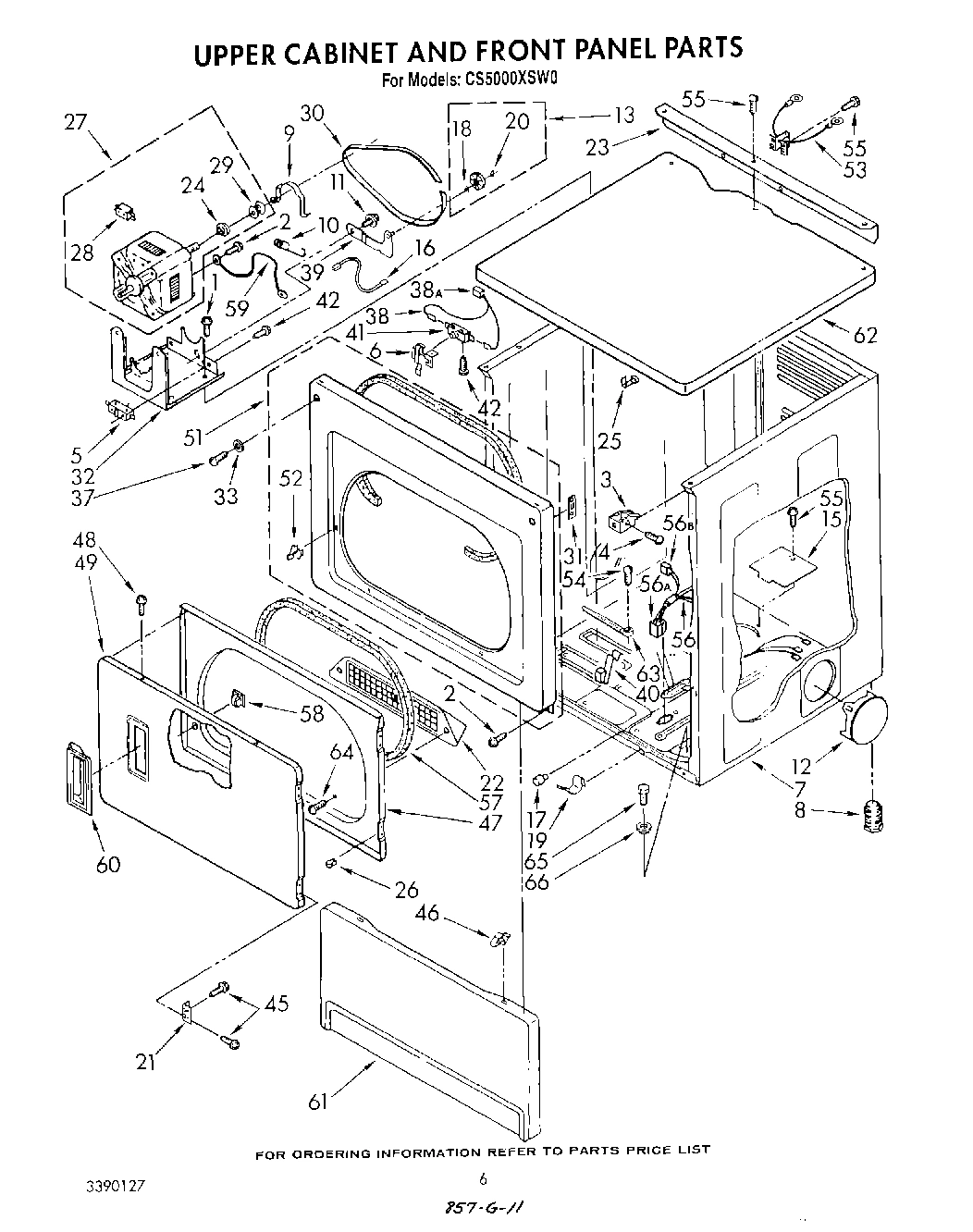 04 - UPPER CABINET AND FRONT PANEL