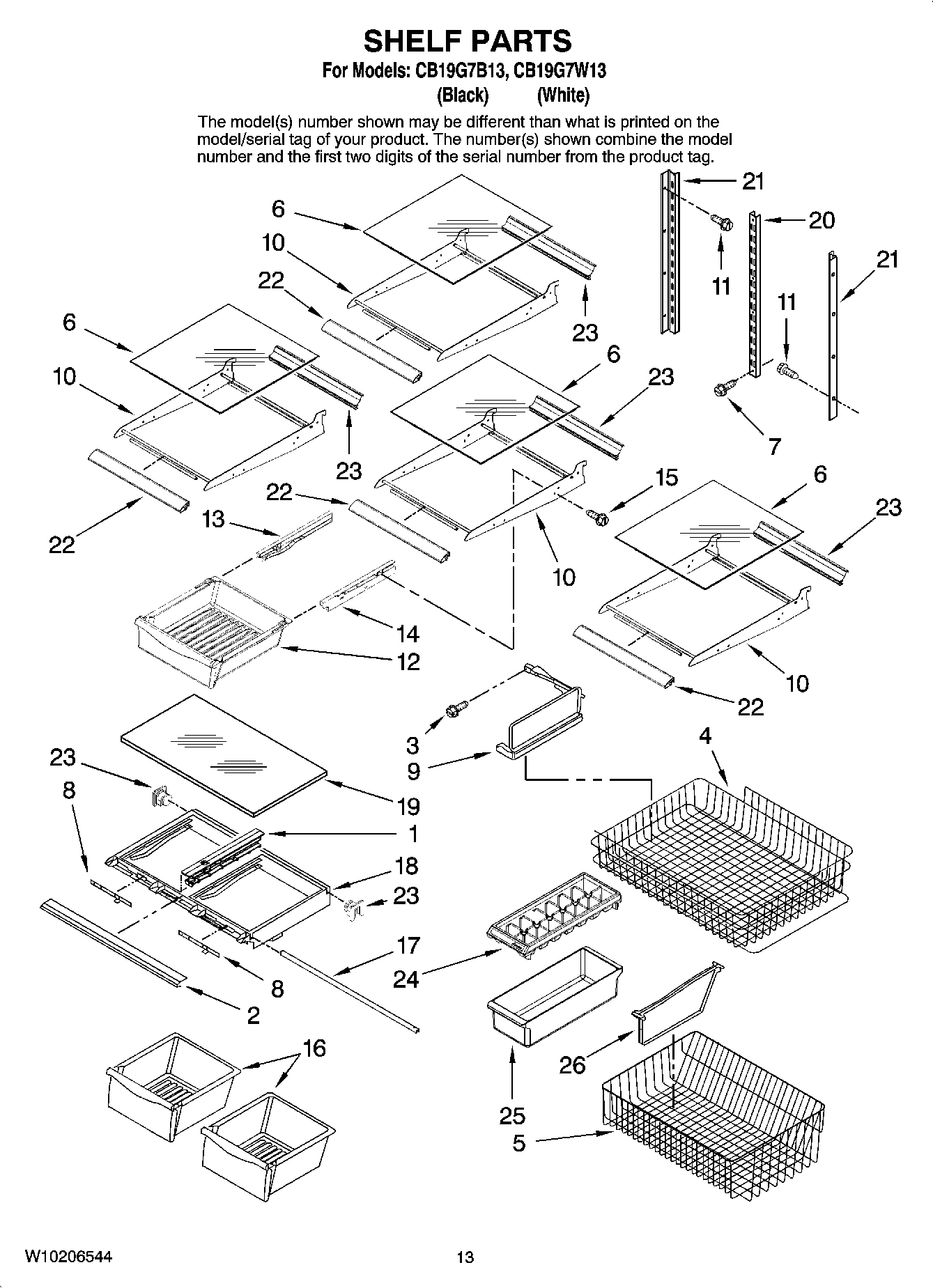 07 - SHELF PARTS, OPTIONAL PARTS