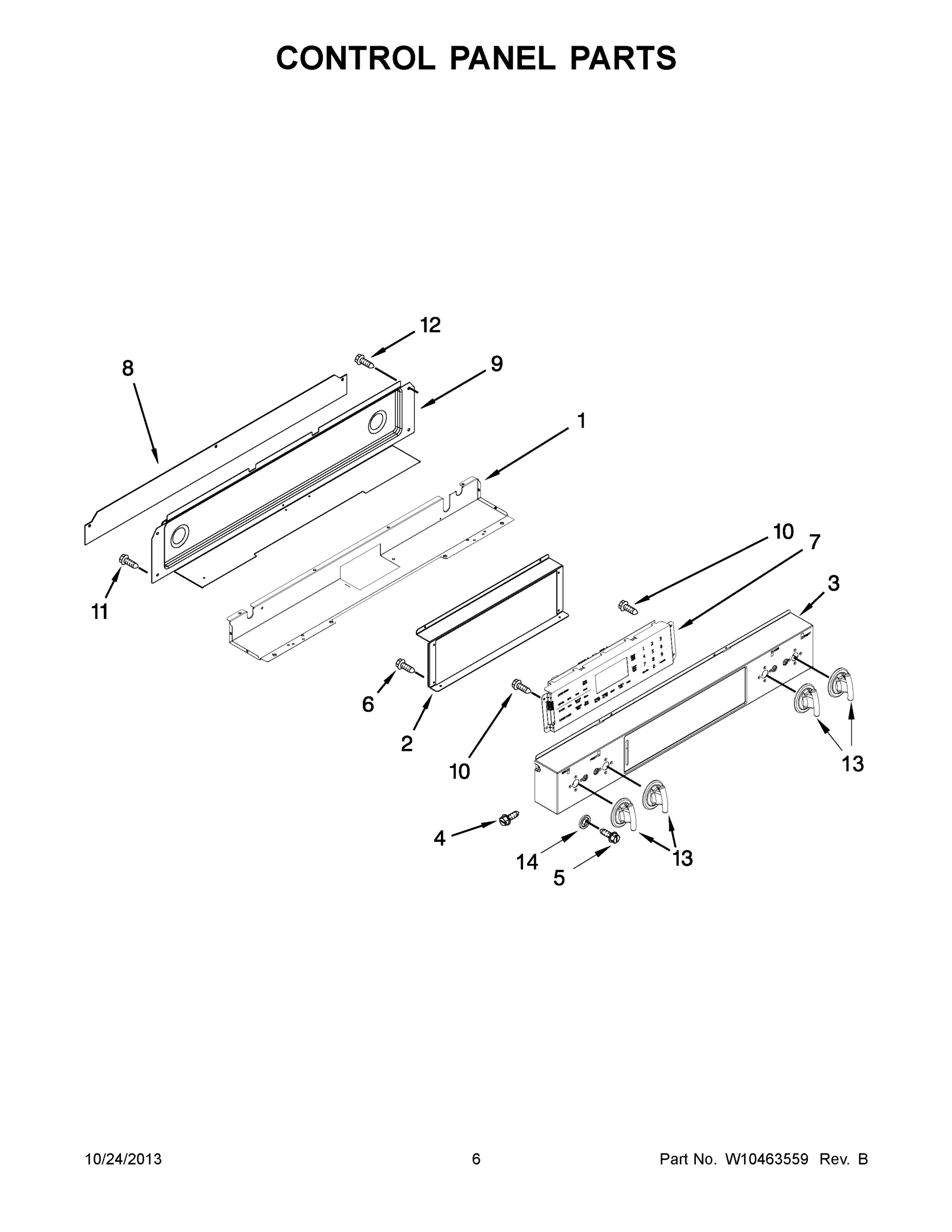 04 - CONTROL PANEL PARTS
