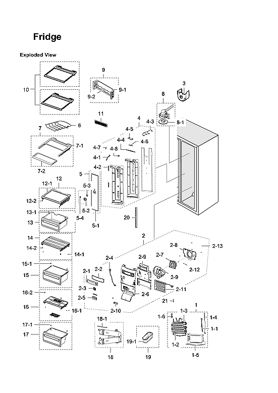REFRIGERATOR PARTS
