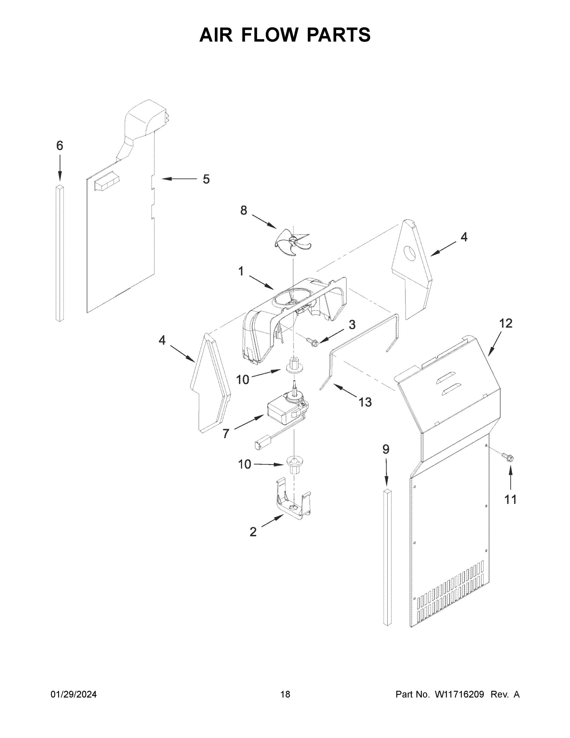 10 - AIR FLOW PARTS
