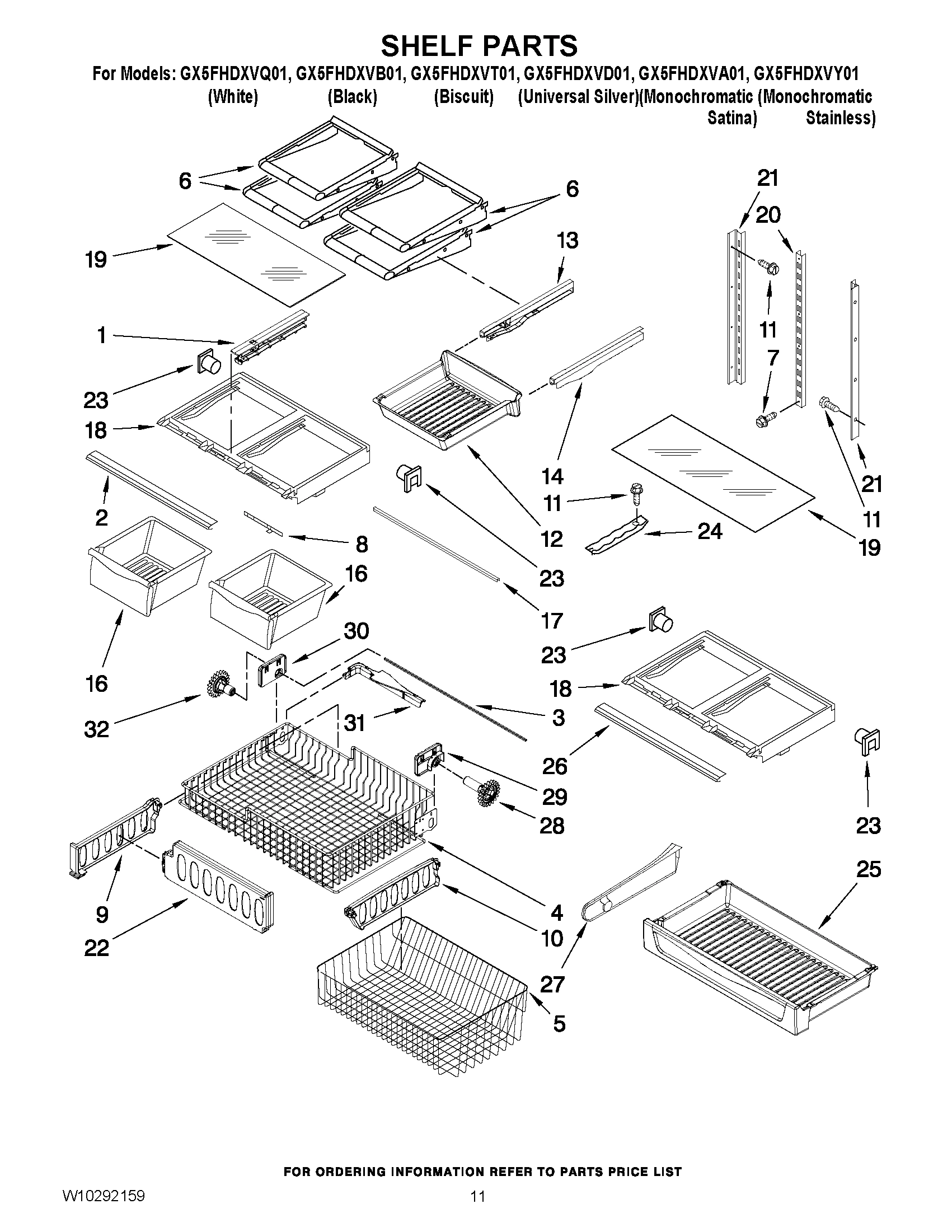 07 - SHELF PARTS