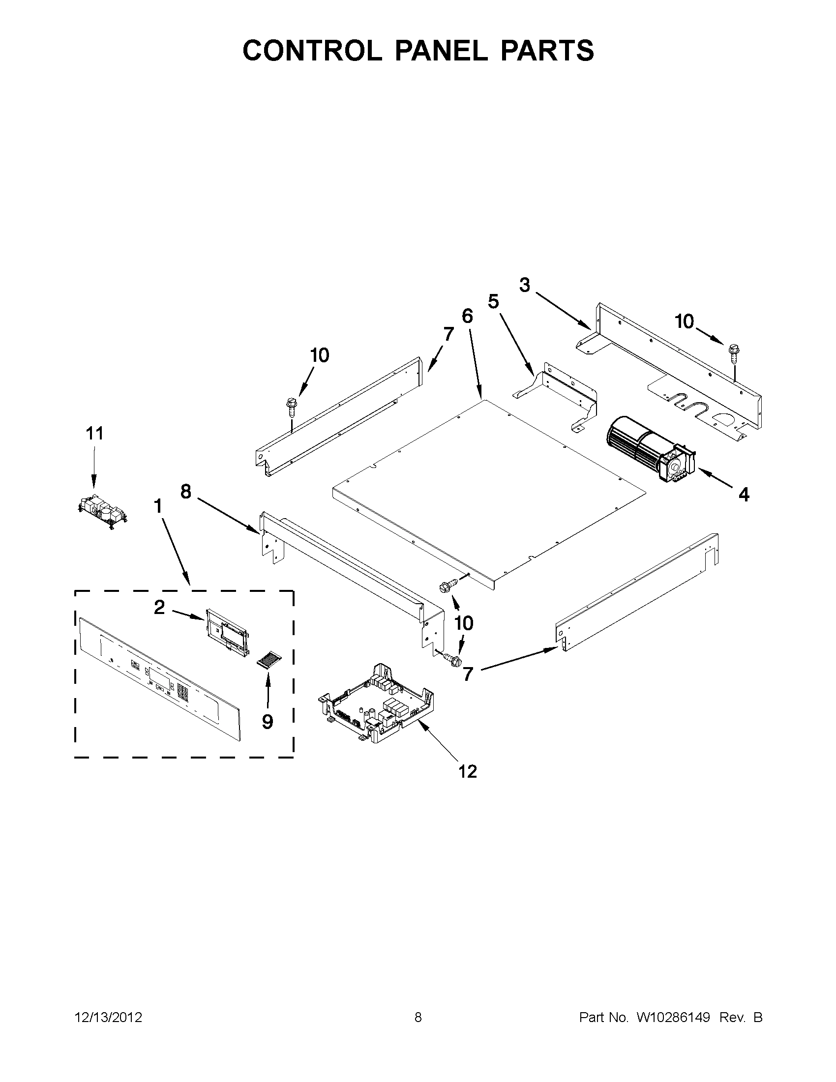 04 - CONTROL PANEL PARTS