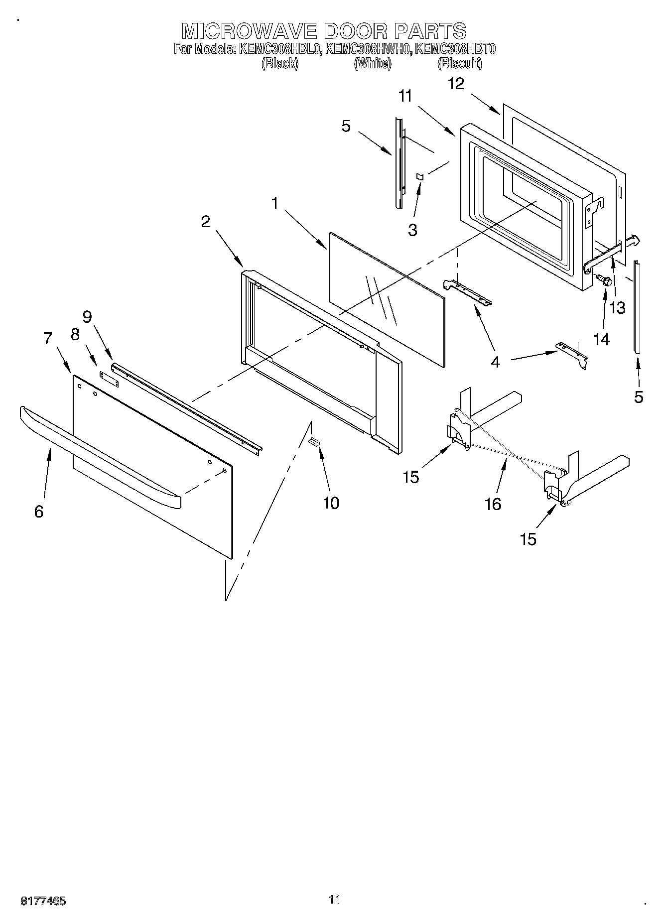 09 - MICROWAVE DOOR