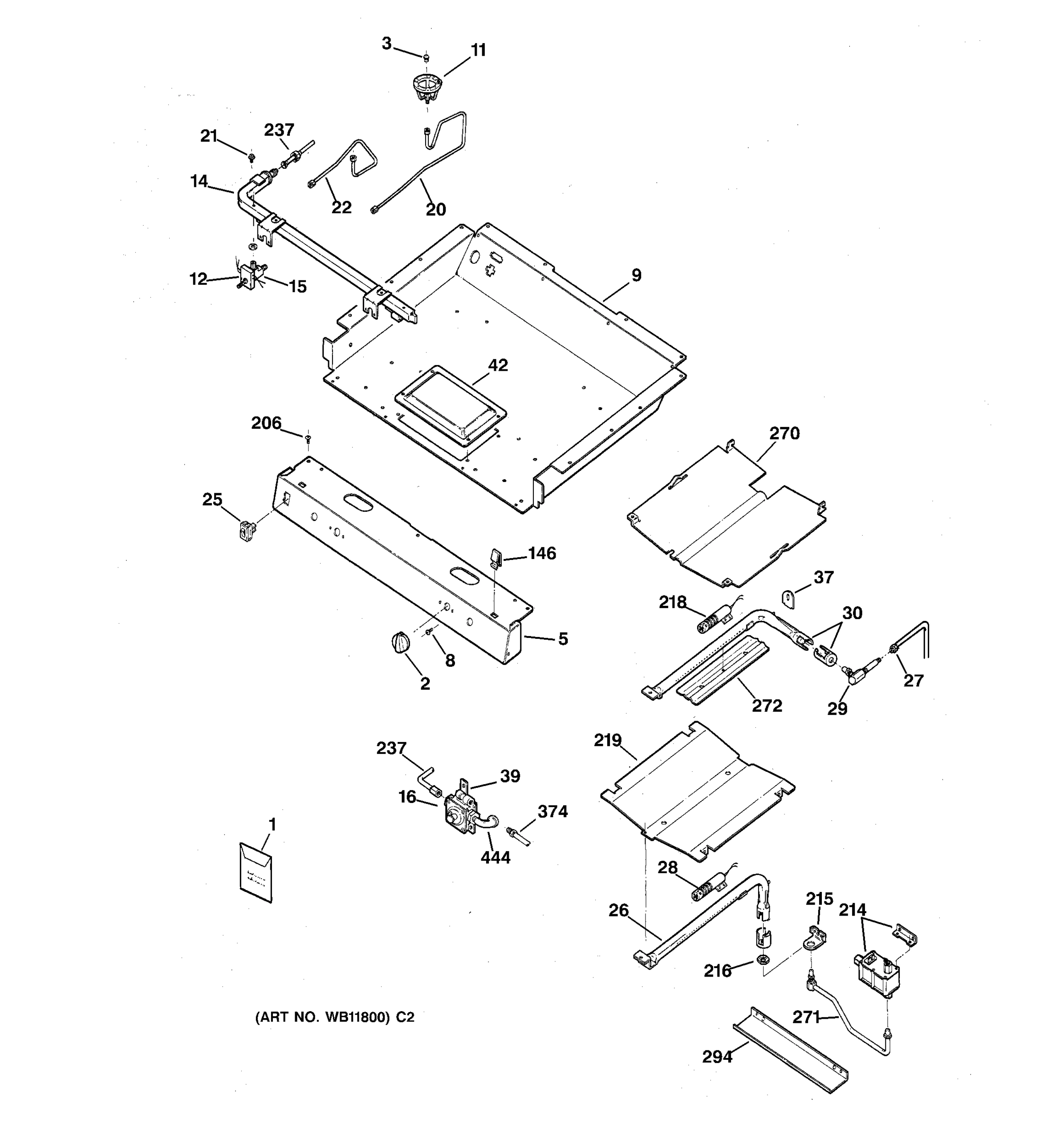 GAS BURNER PARTS