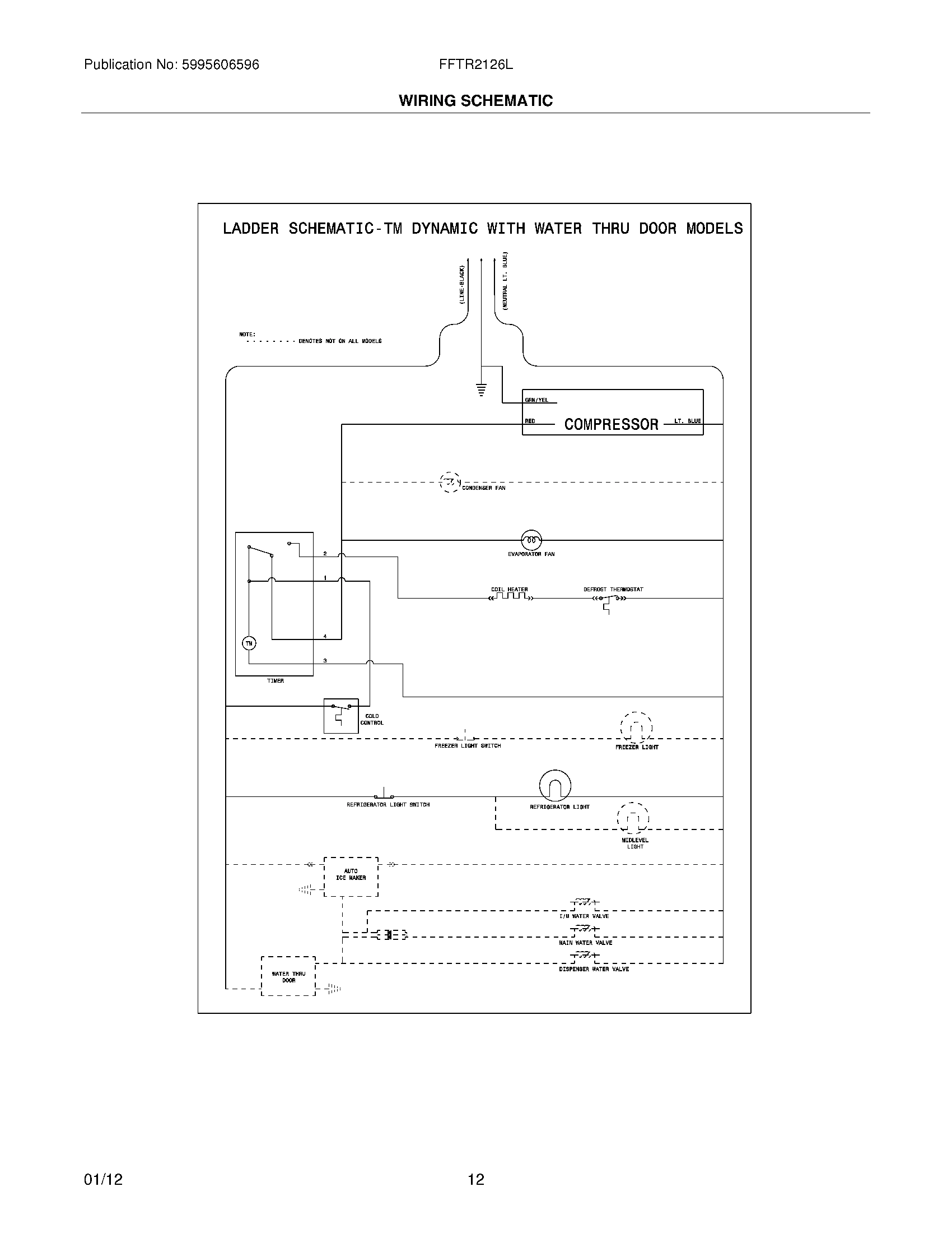 12 - WIRING SCHEMATIC