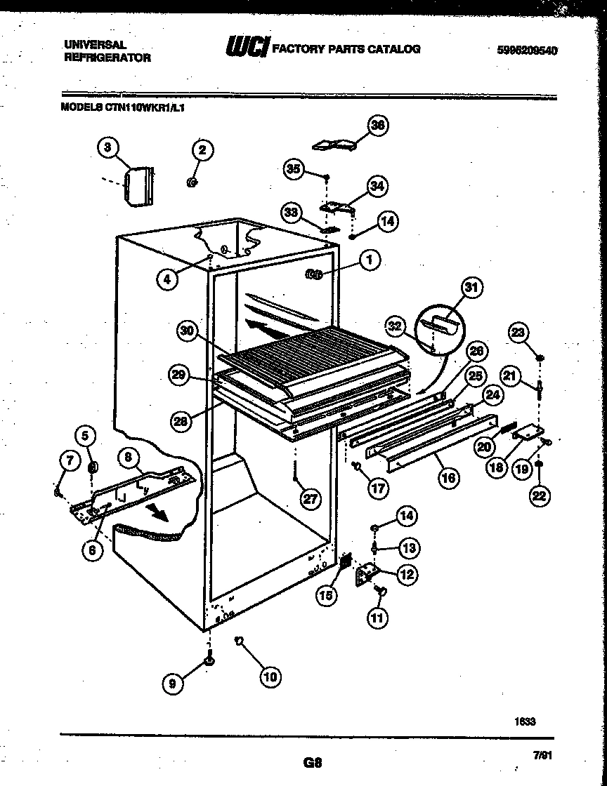 03 - CABINET PARTS