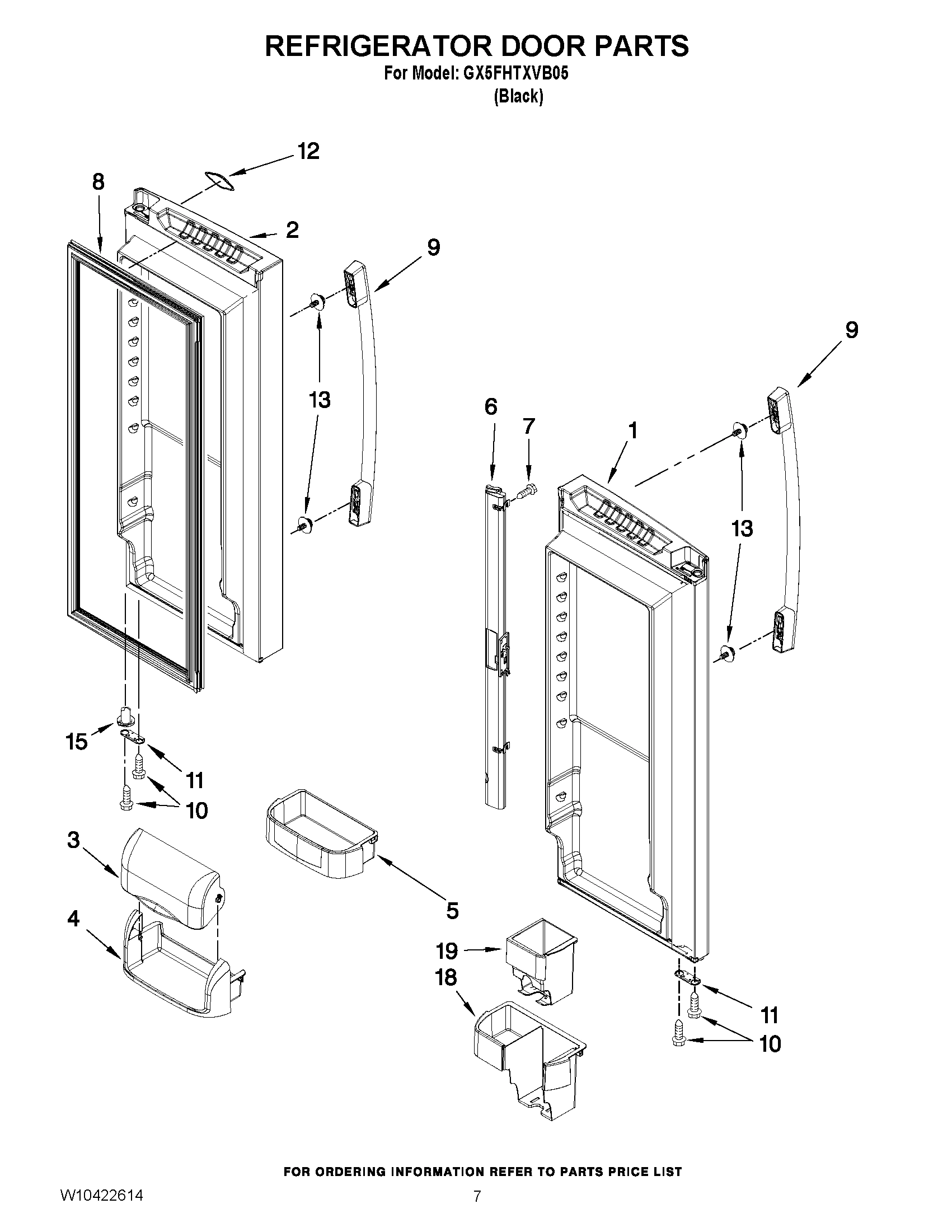 05 - REFRIGERATOR DOOR PARTS