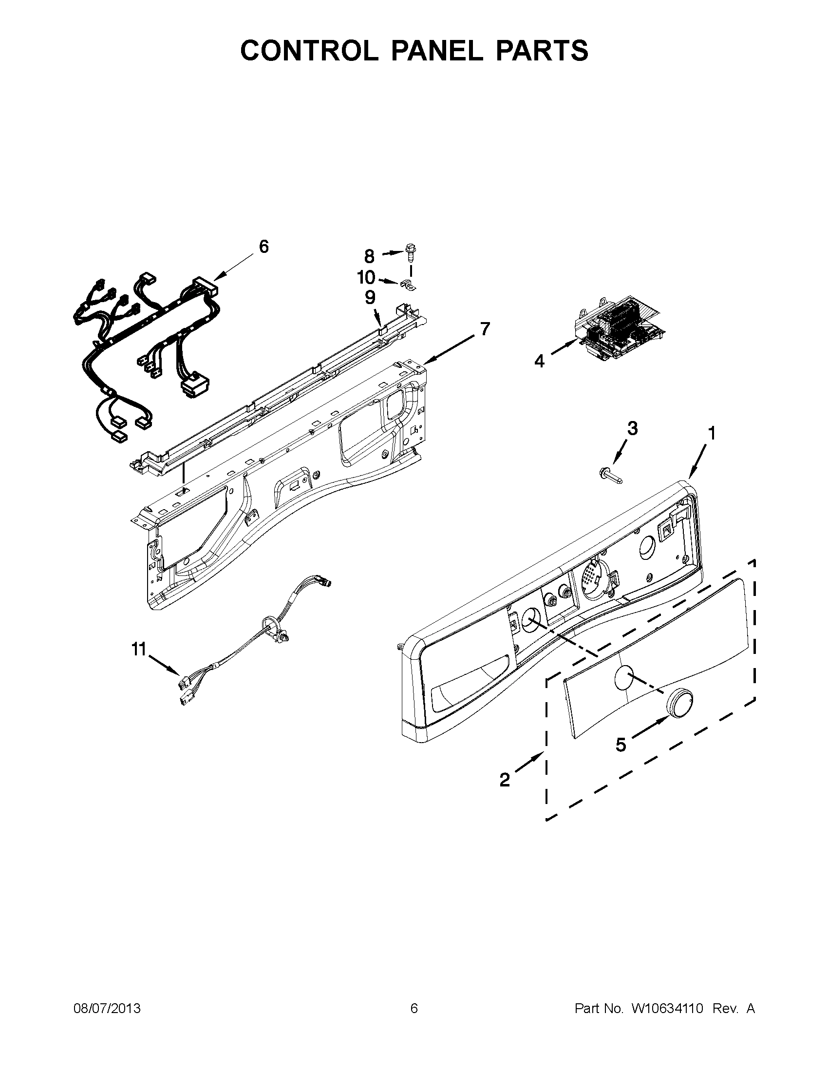 03 - CONTROL PANEL PARTS