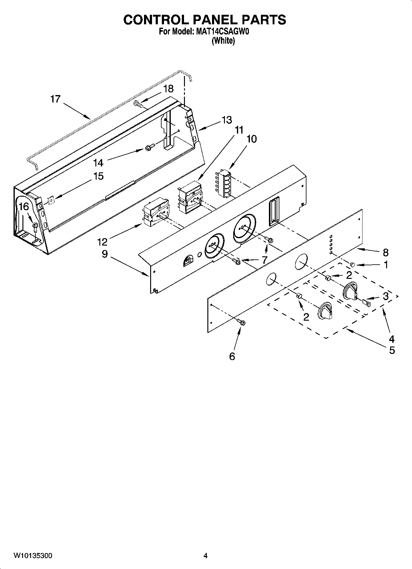 02 - CONTROL PANEL PARTS