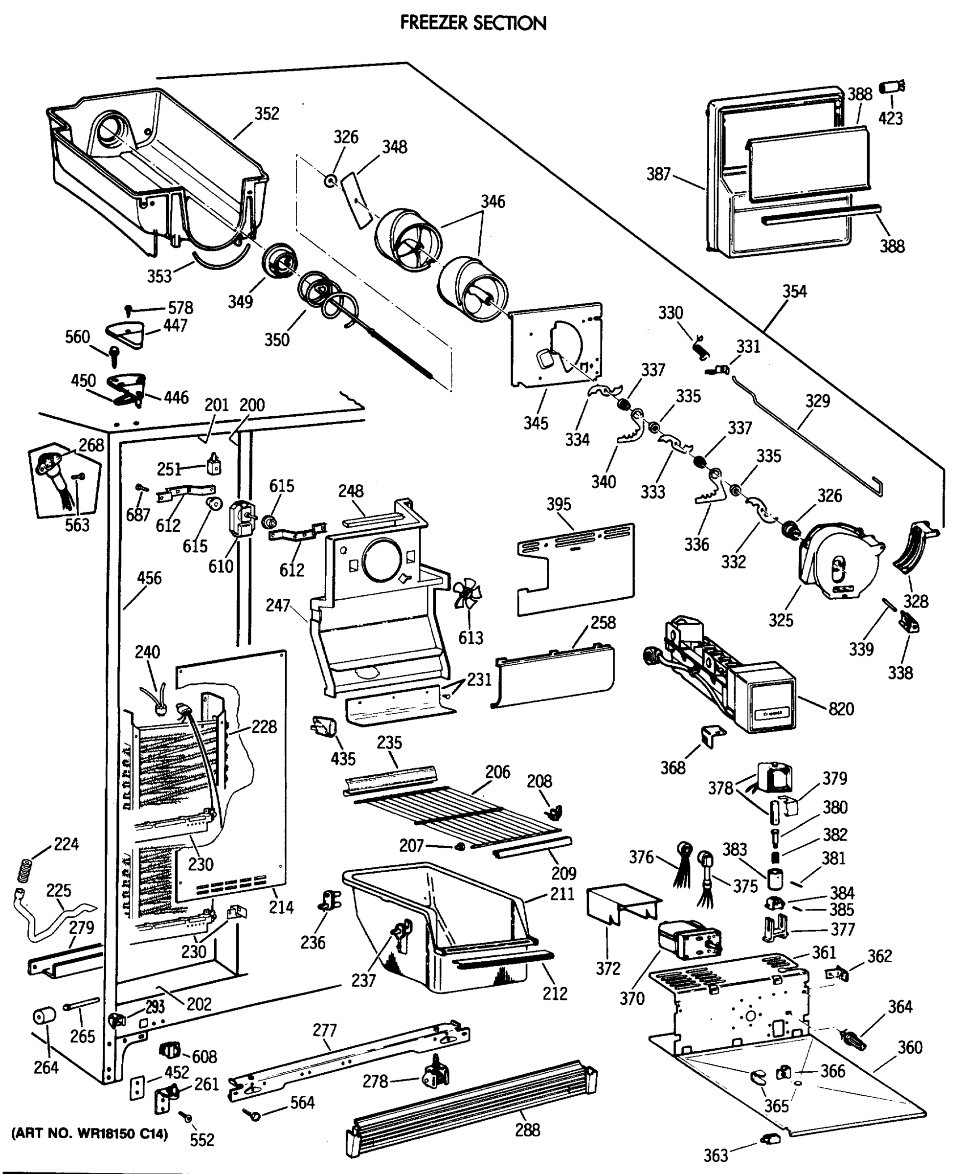 FREEZER SECTION