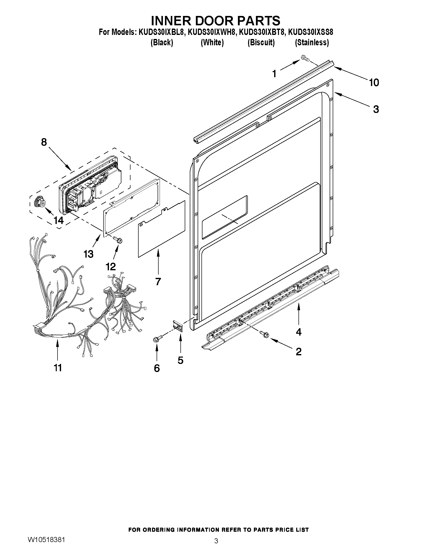 03 - INNER DOOR PARTS