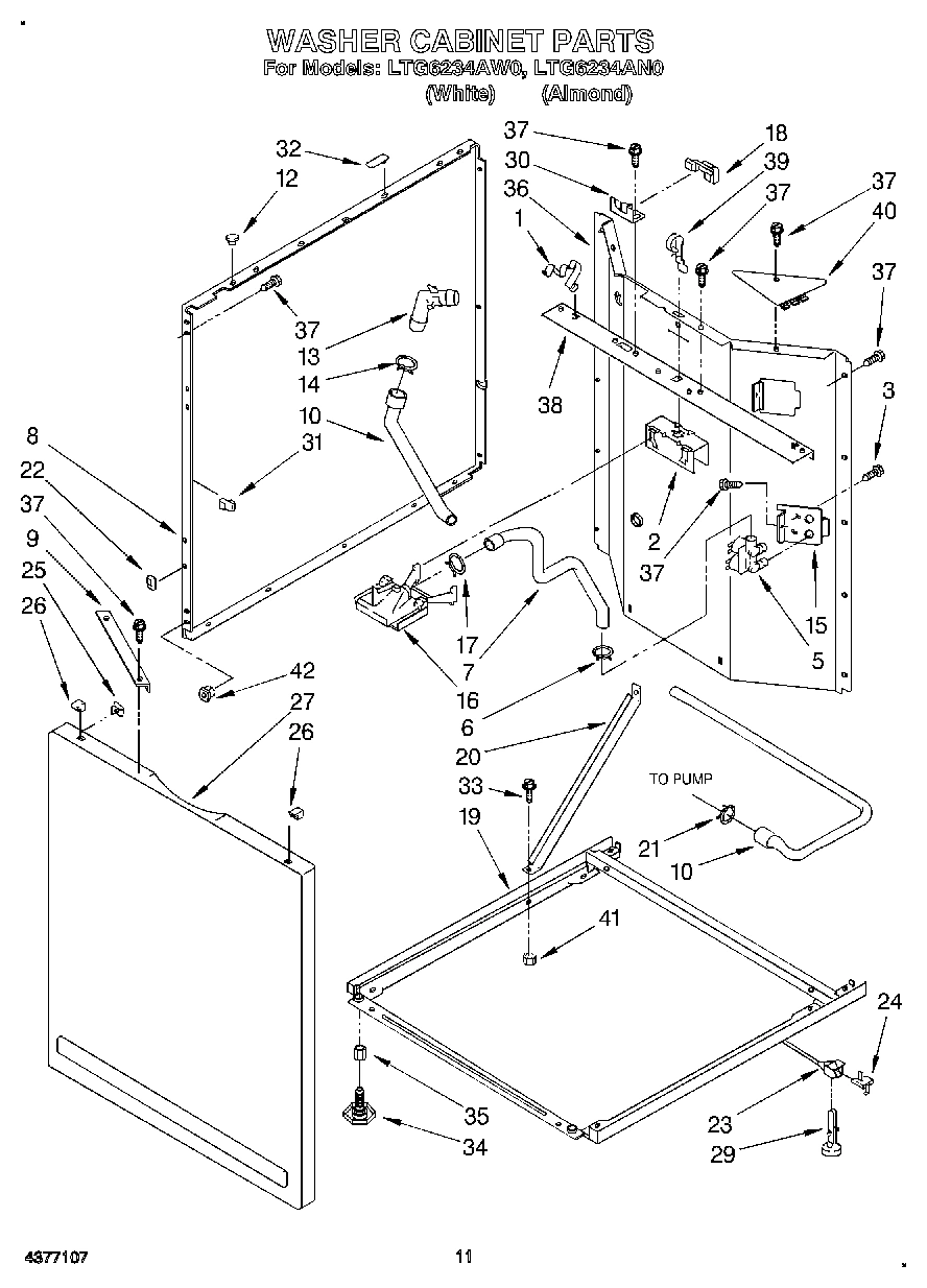 07 - WASHER CABINET
