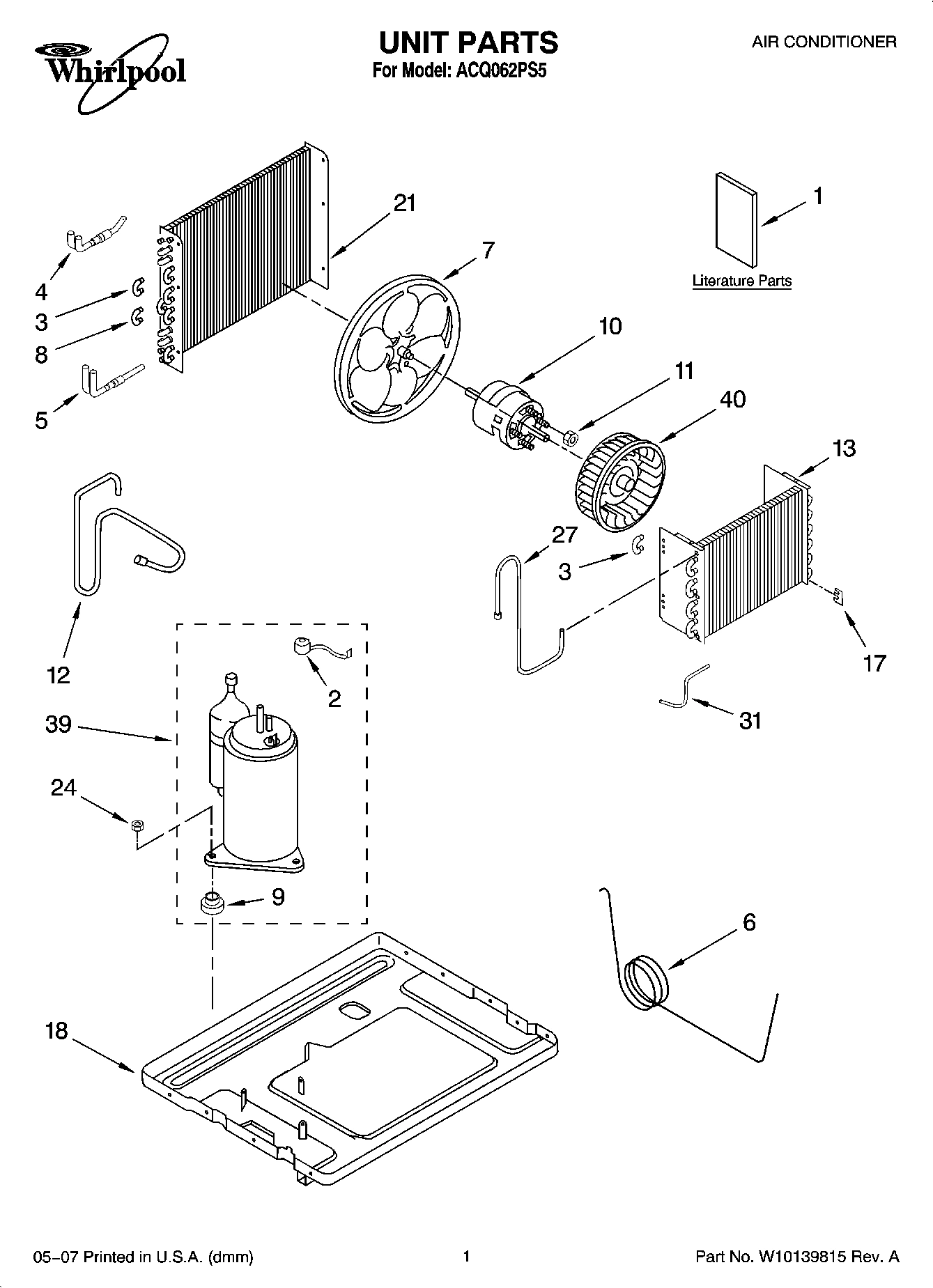 01 - UNIT PARTS