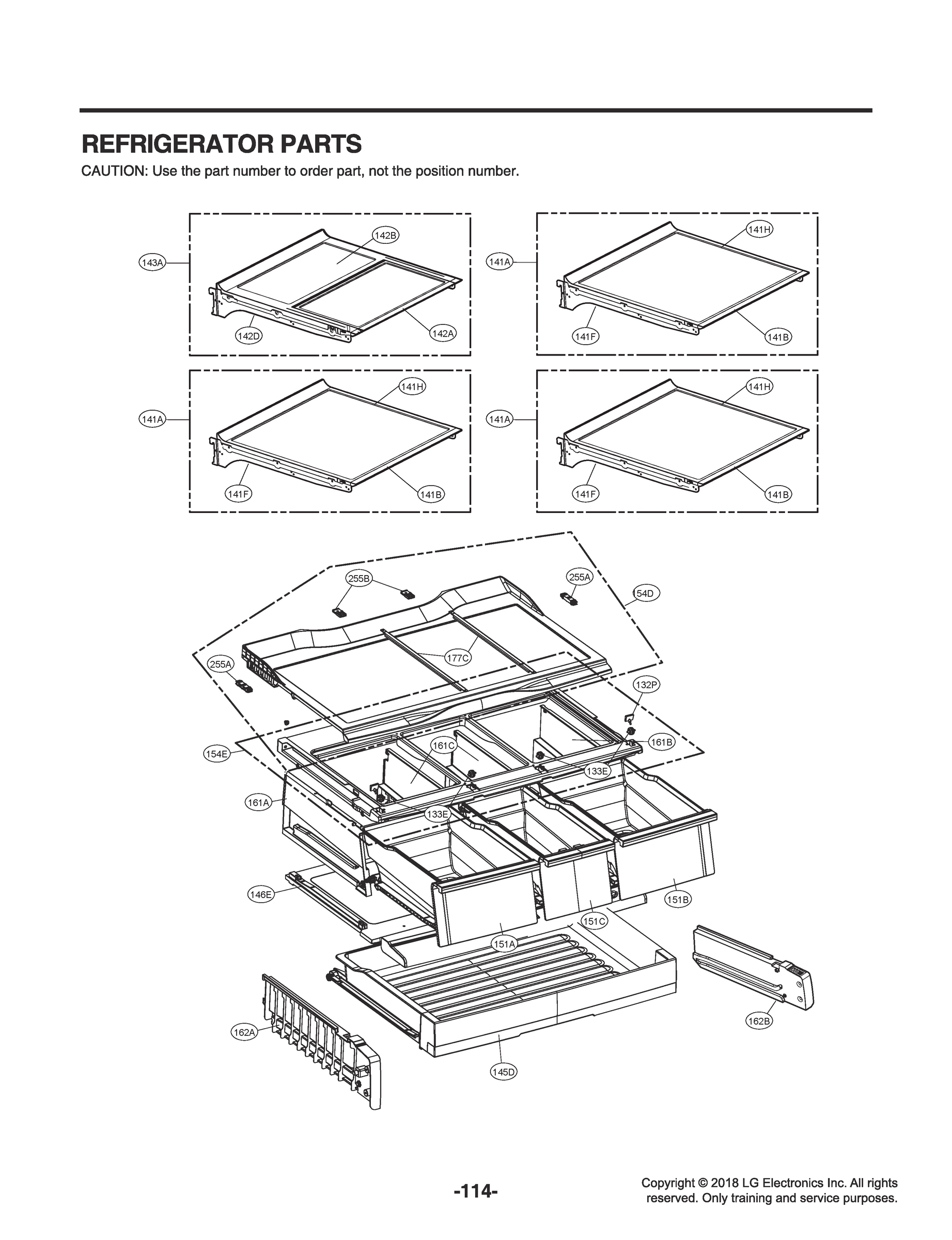 REFRIGERATOR PARTS