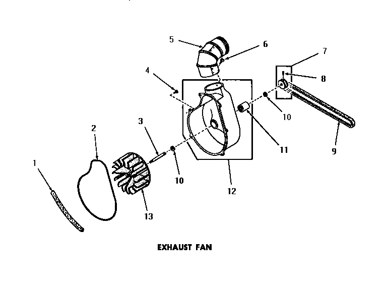 13 - EXHAUST FAN